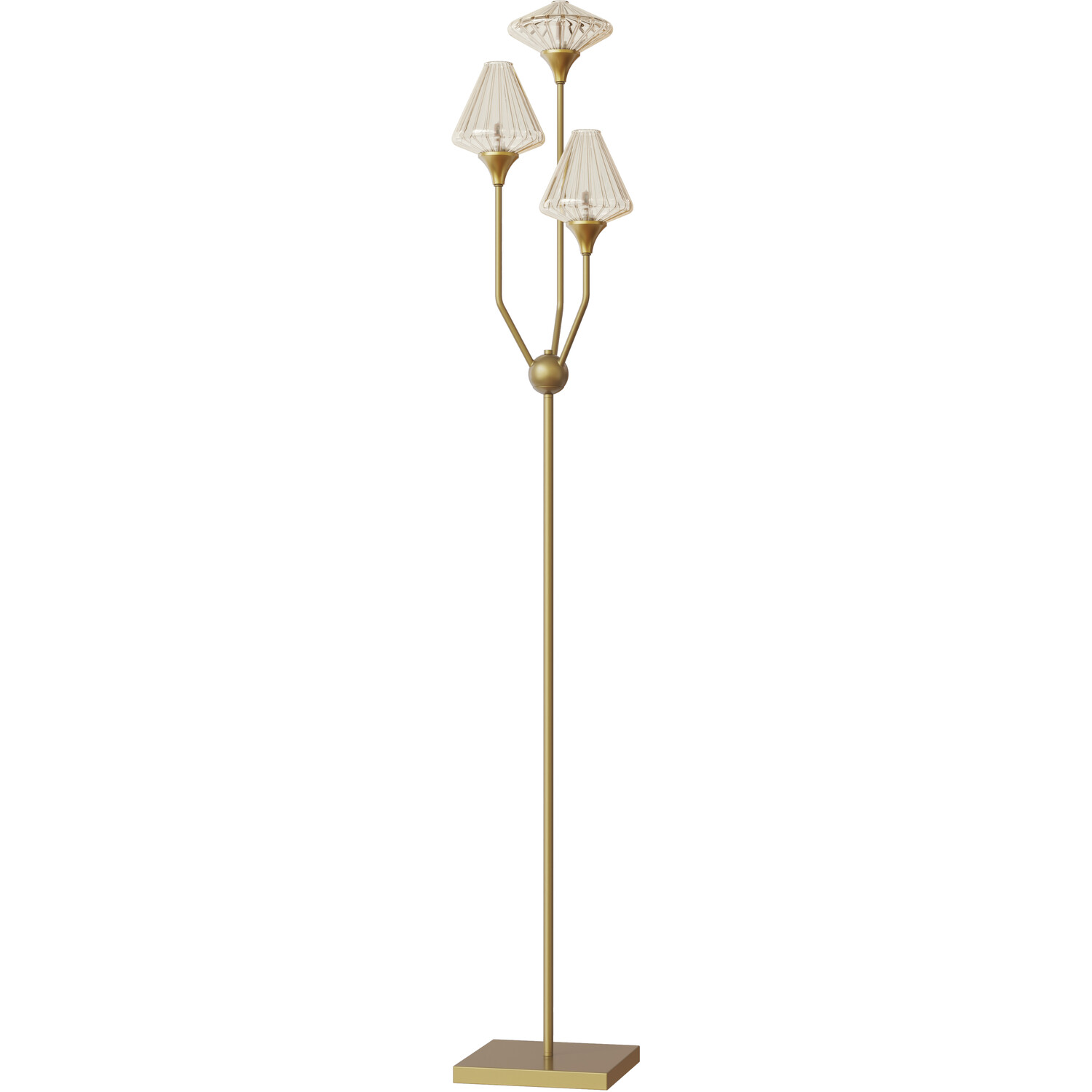 Charlotte Floor Lamp Gold Image 2
