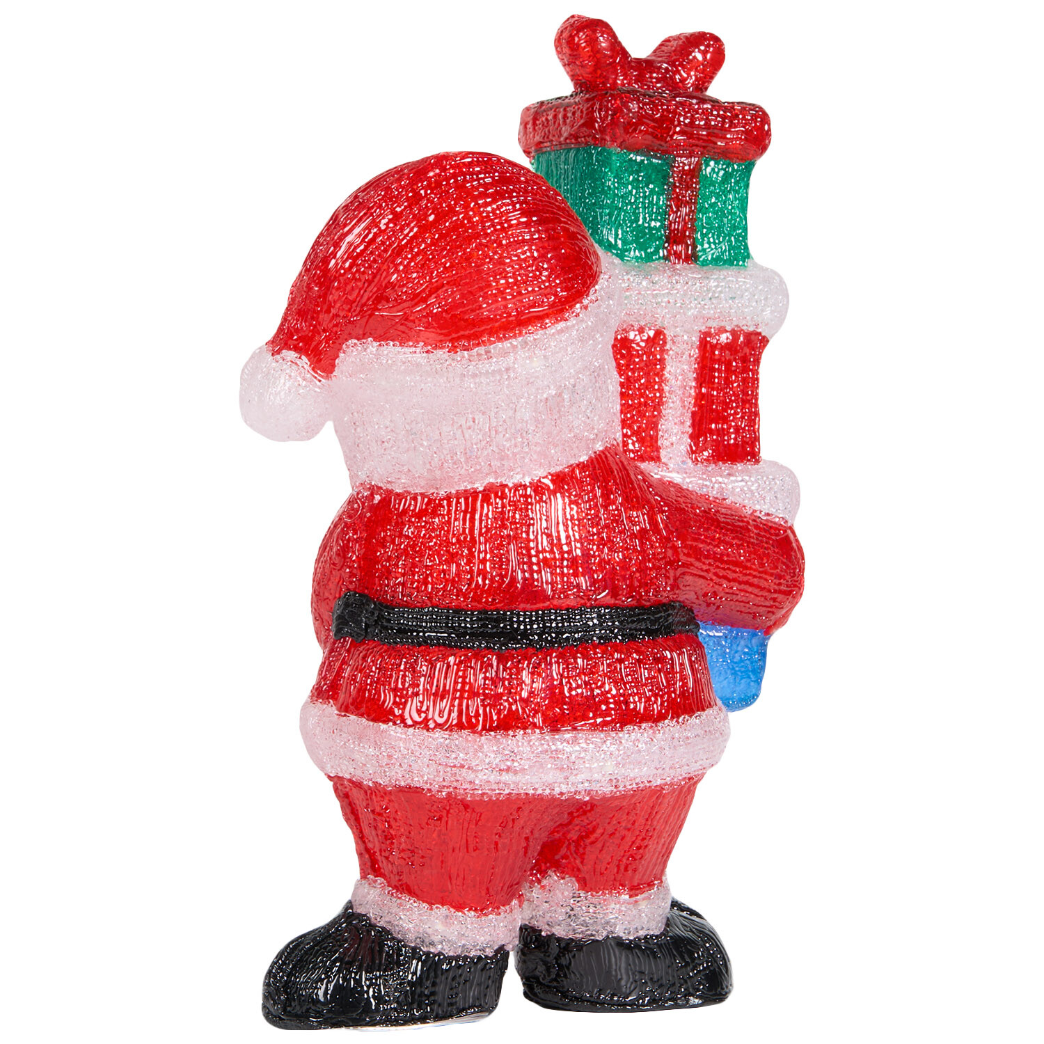 Acrylic Santa and Present StackCool White Image 3