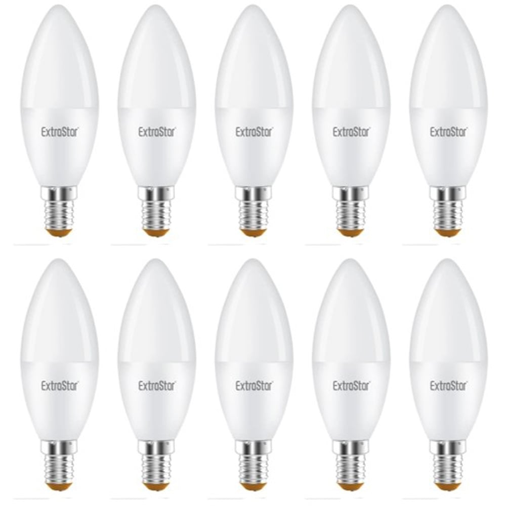ExtraStar Warm White E14 5W LED Candle Bulb Image 2