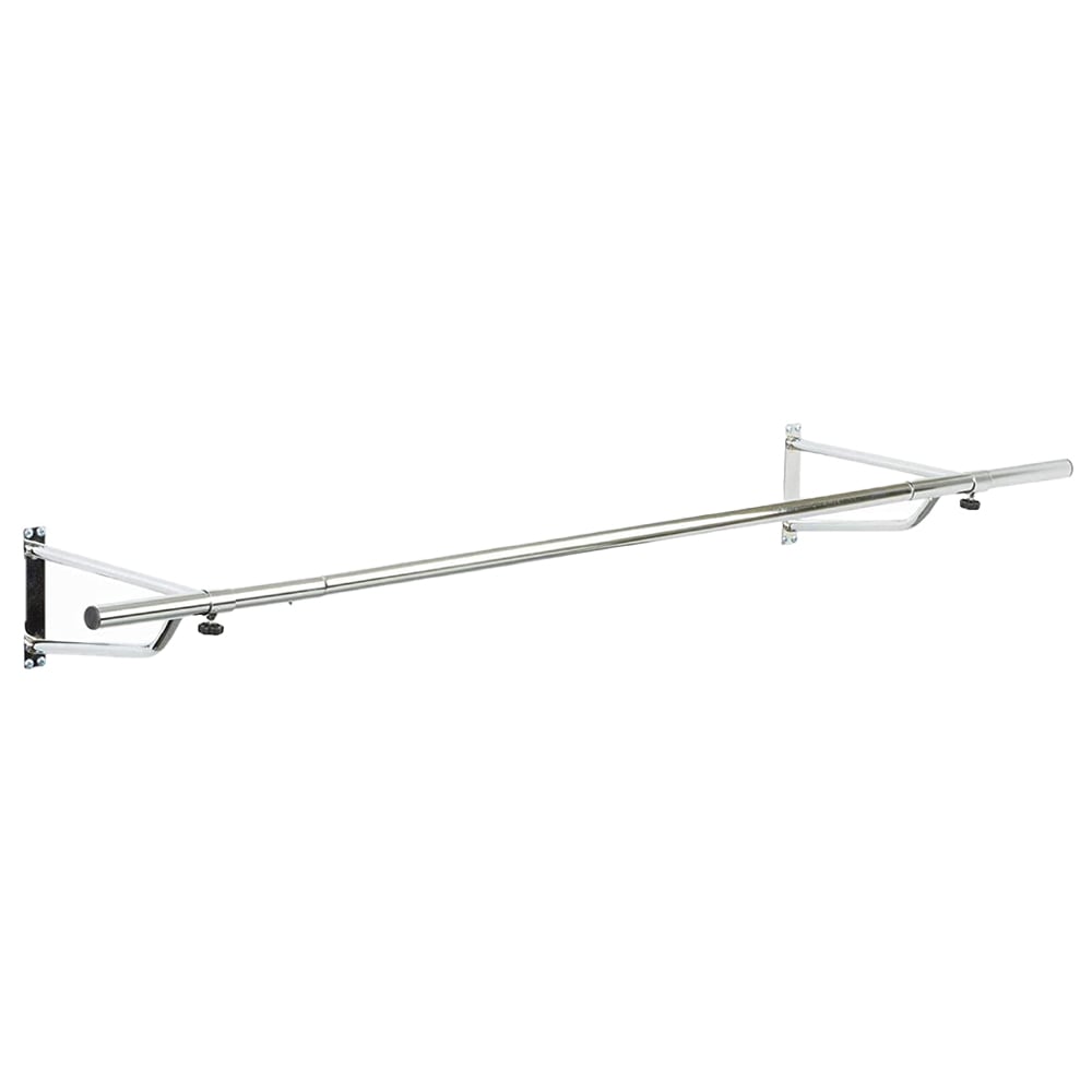 House of Home Silver Wall-Mounted Clothes Rail 6ft Image 1