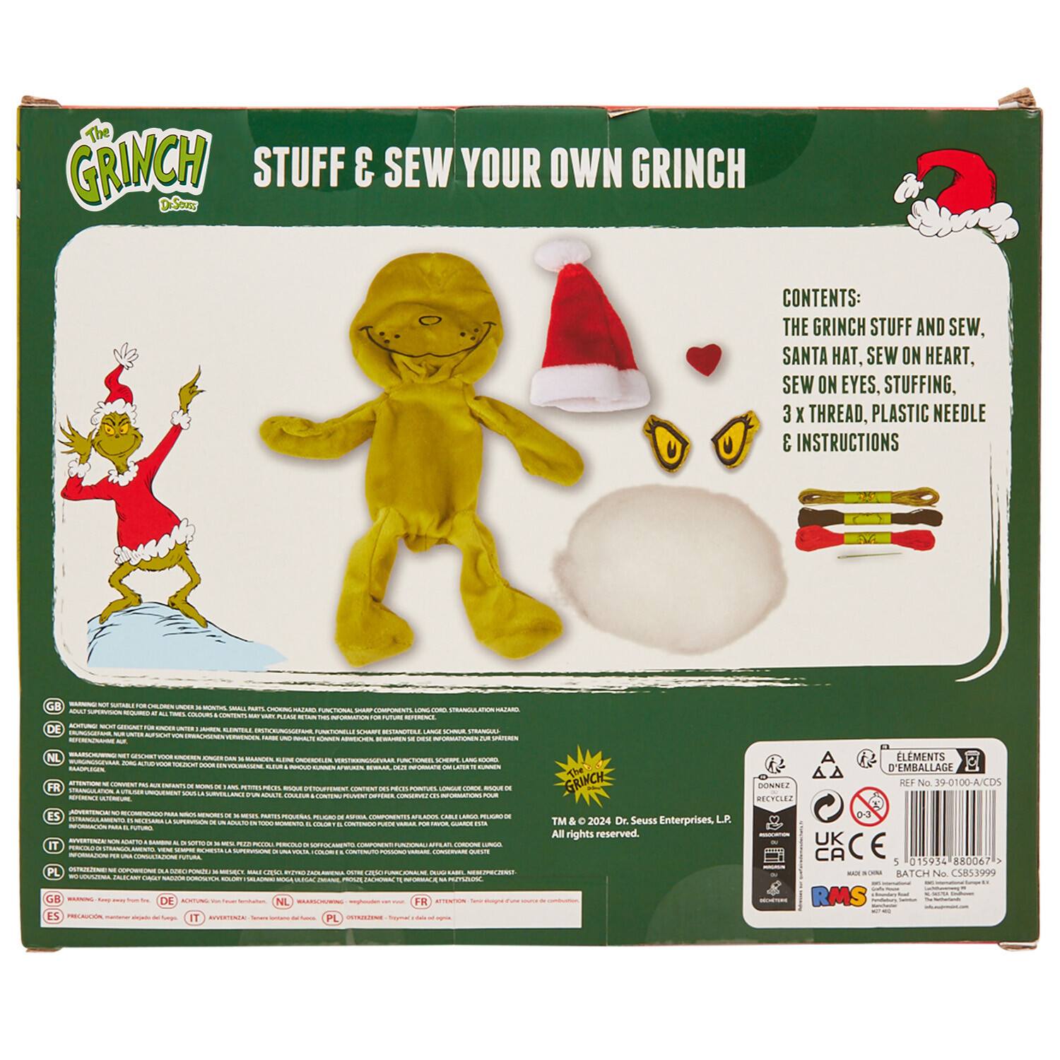 Stuff Your Own Grinch - Green Image 2