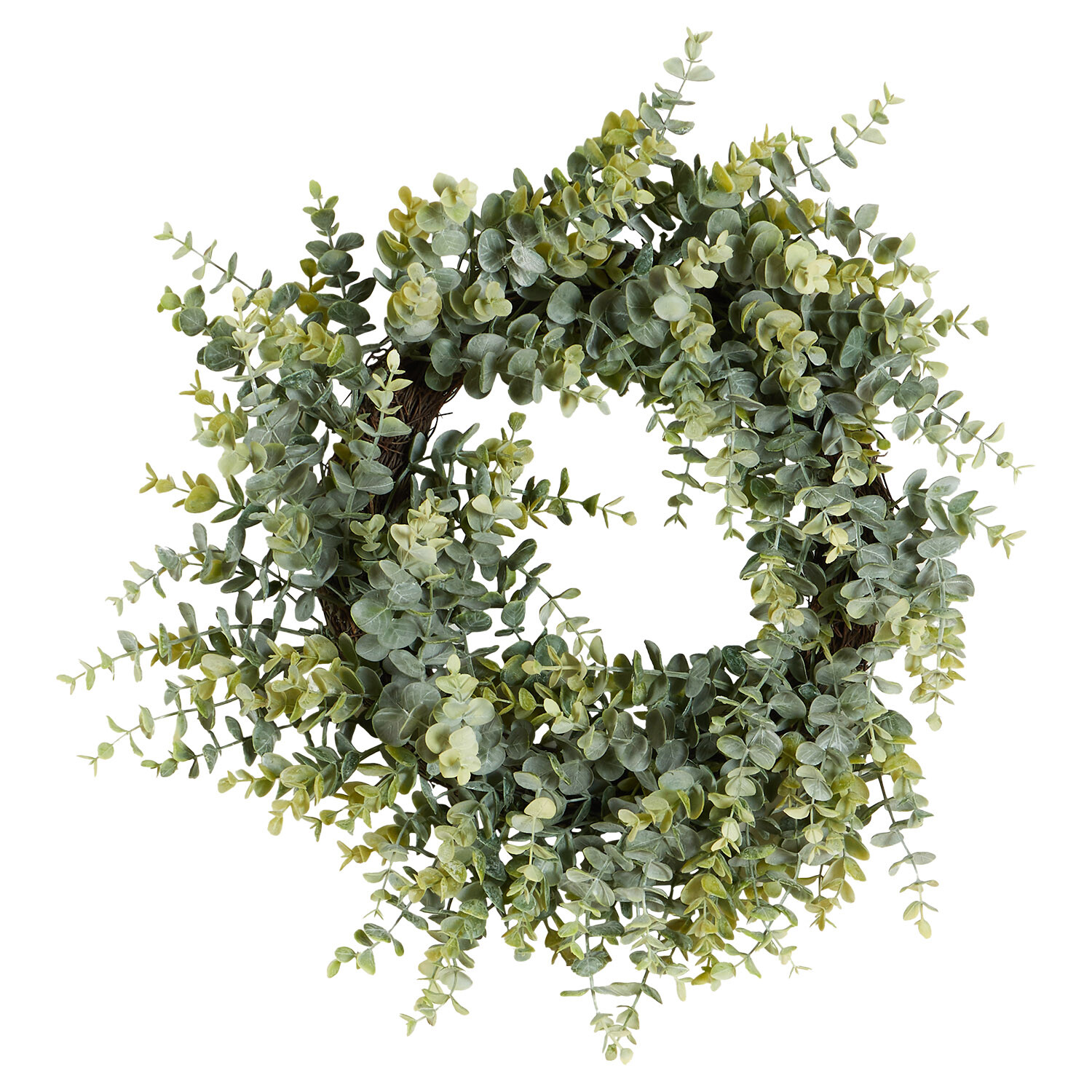 Eucalyptus Wreath 50cm - Green Image 1