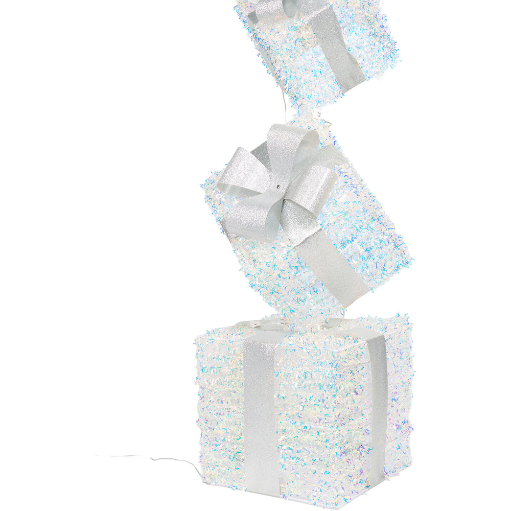 Iridescent LED Stacking Presents Decoration Image 7