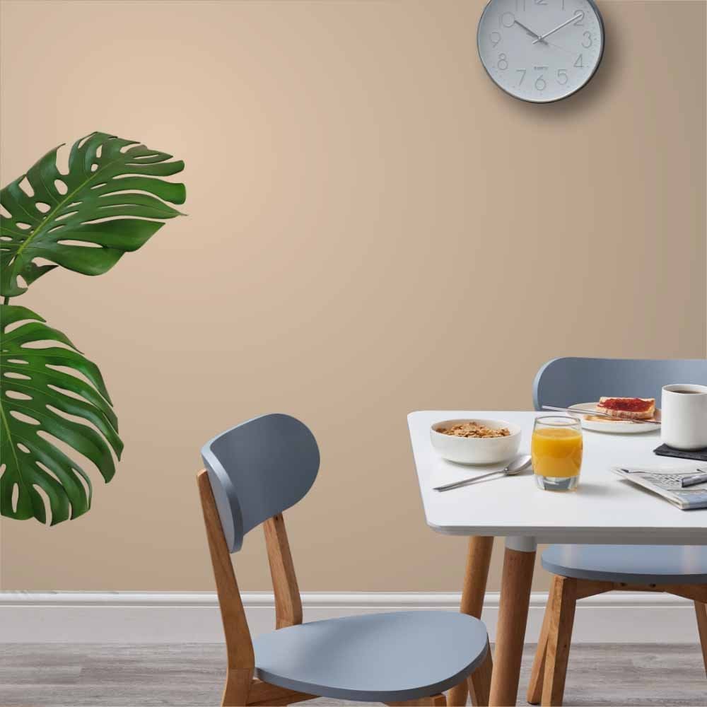 Wilko Walls & Ceilings Biscuit Crunch Silk Emulsion Paint 2.5L Image 4