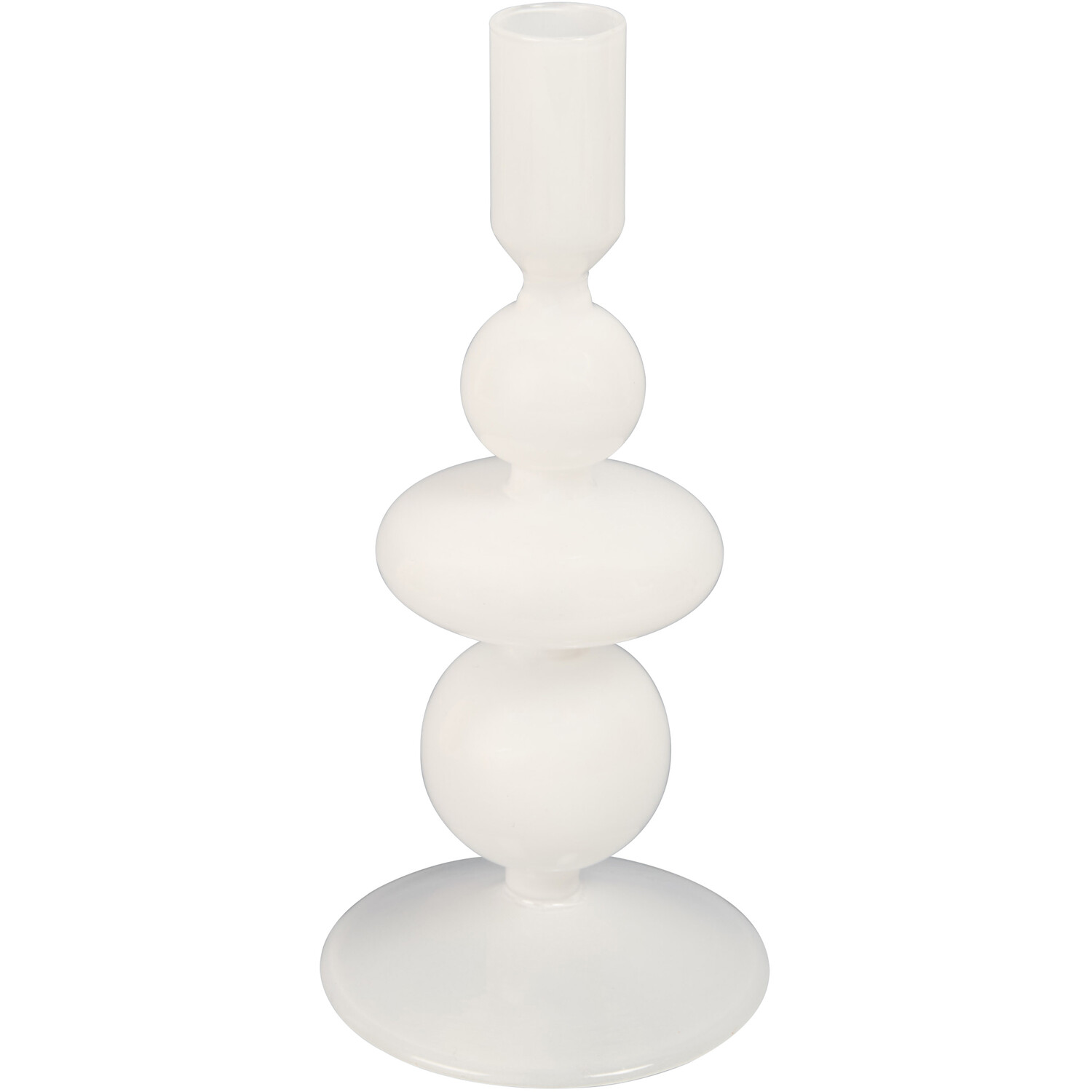 Glass Taper Candle Holder Image 2