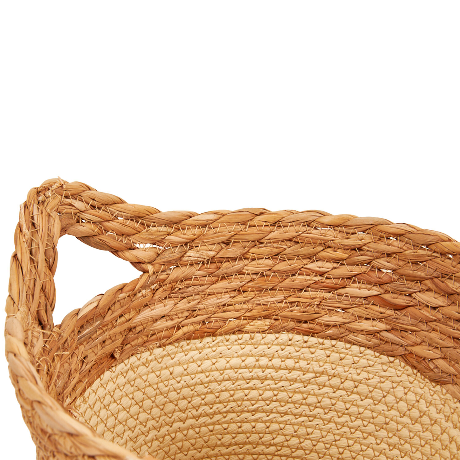 Set of 3 Storage Baskets - Black Image 2