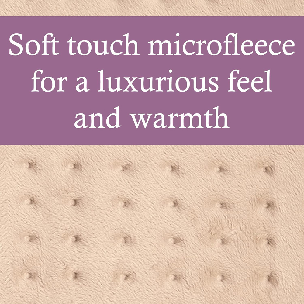 Sweet Dreams Beige Heated Cushion 50W Image 6