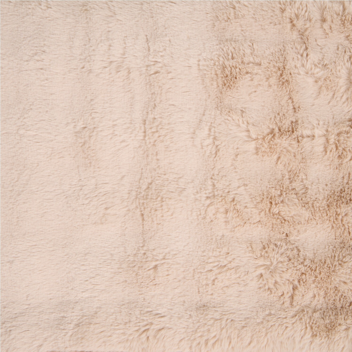 Electric Faux Fur Throw Champagne Image 4