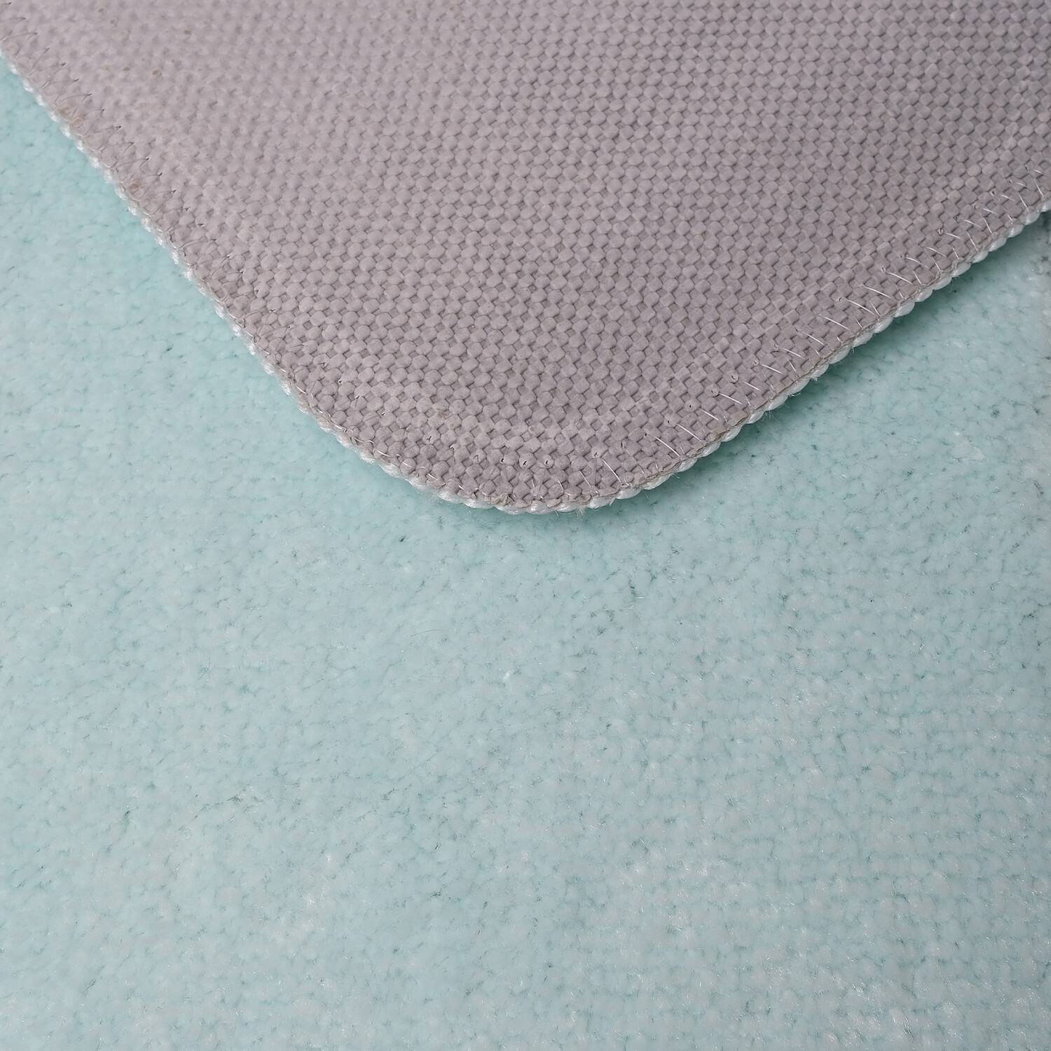 Bath Mat and Pedestal Set - Ice Blue Image 3
