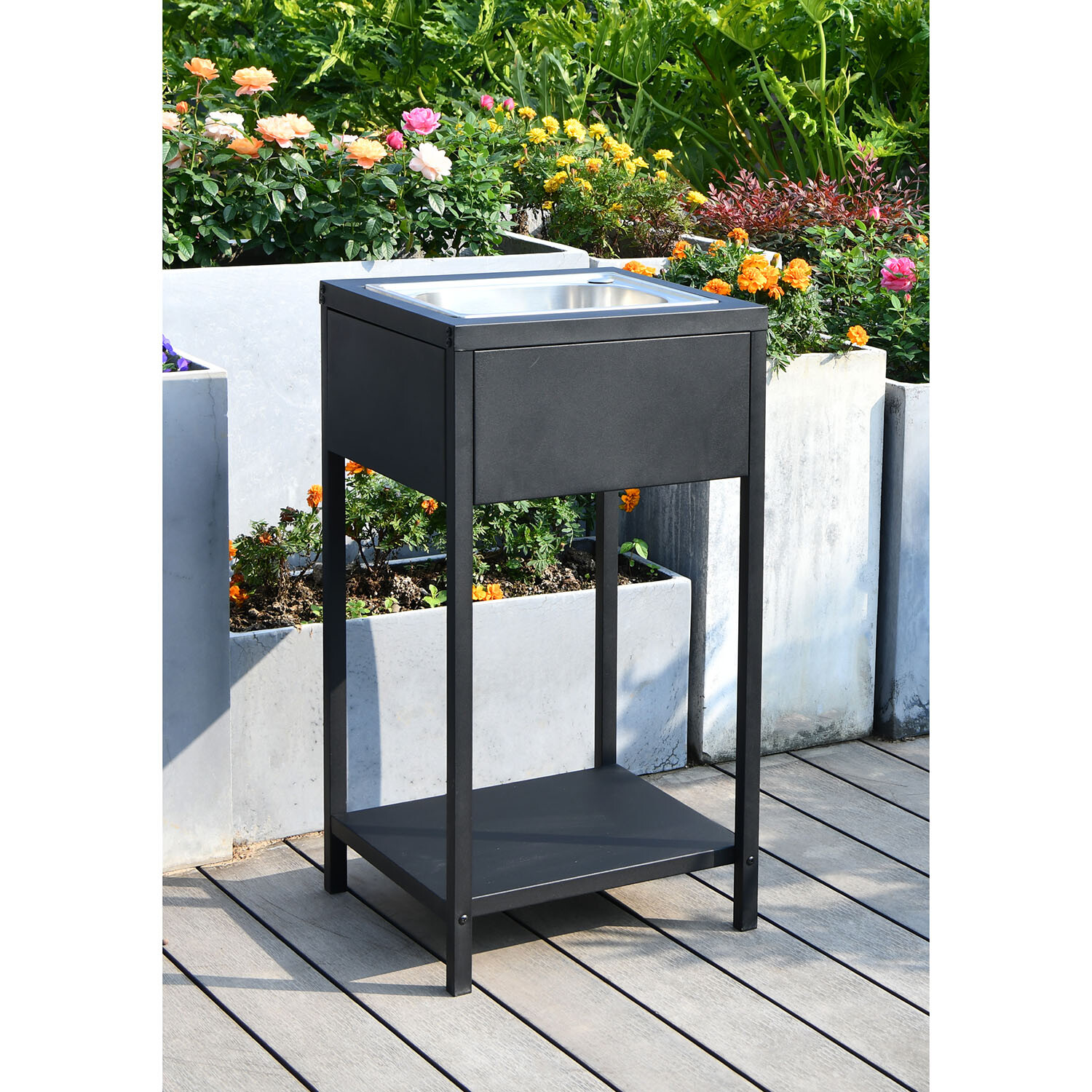 Columbus Outdoor Kitchen - Black Image 2