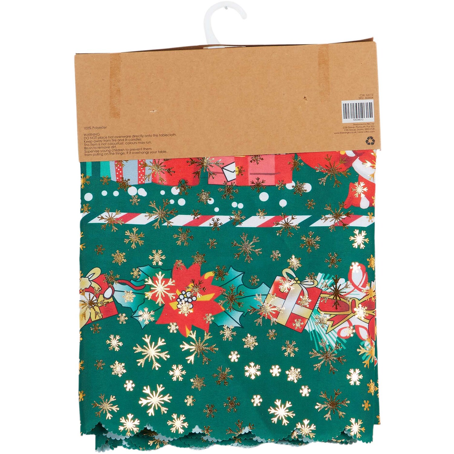 Christmas Bells Tablecloth Image 5