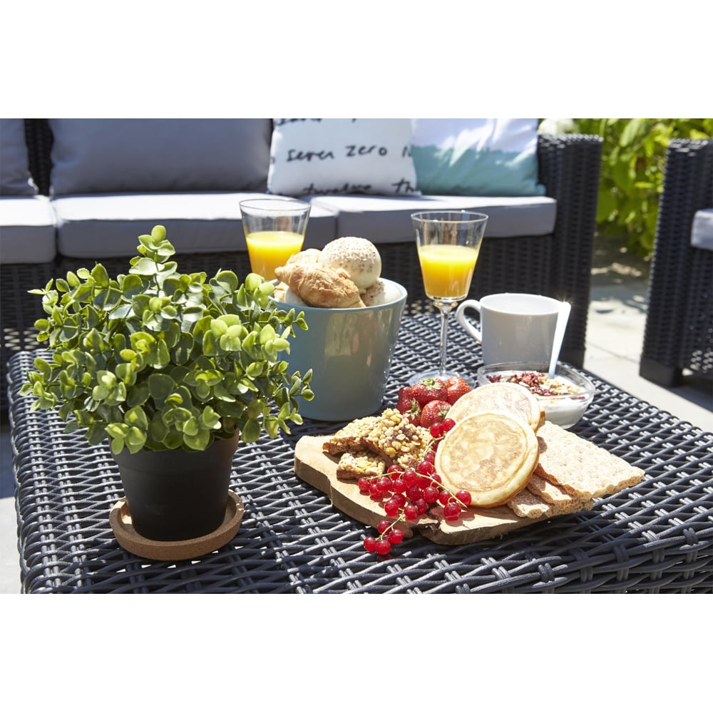 Keter California 2 Seater Graphite Outdoor Lounge Set Image 6