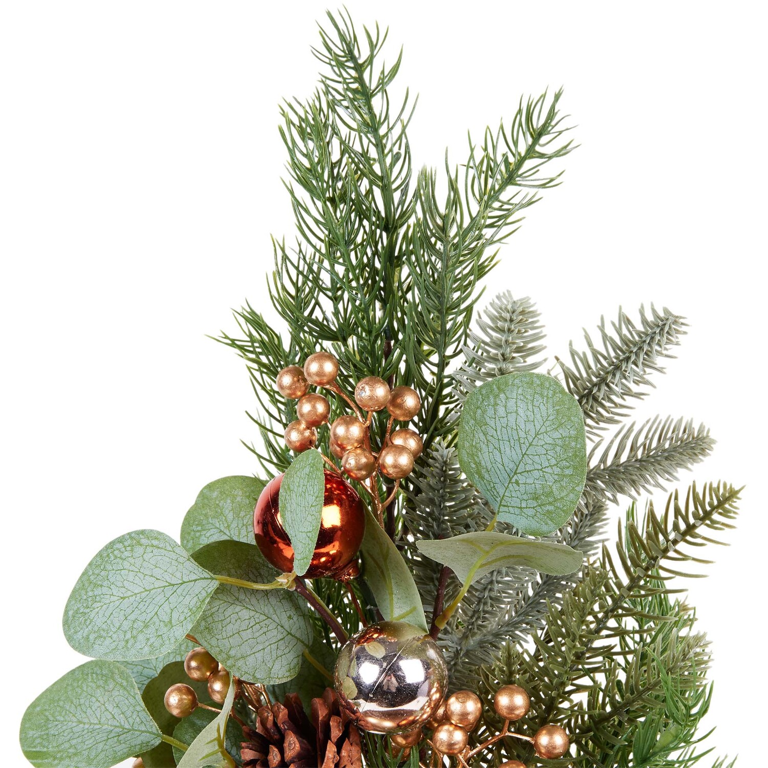 Copper and Champagne Pinecone Pick Image 3