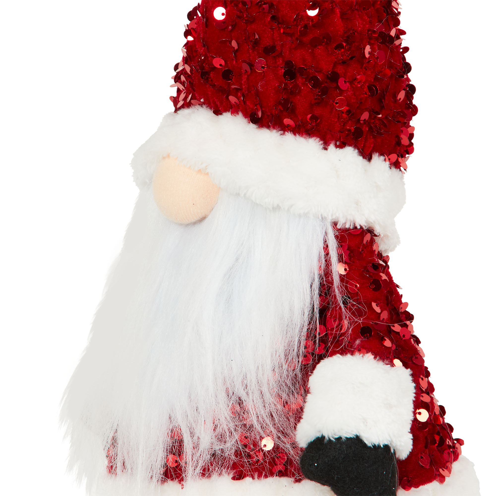 Red Sequin Standing Gonk Image 4