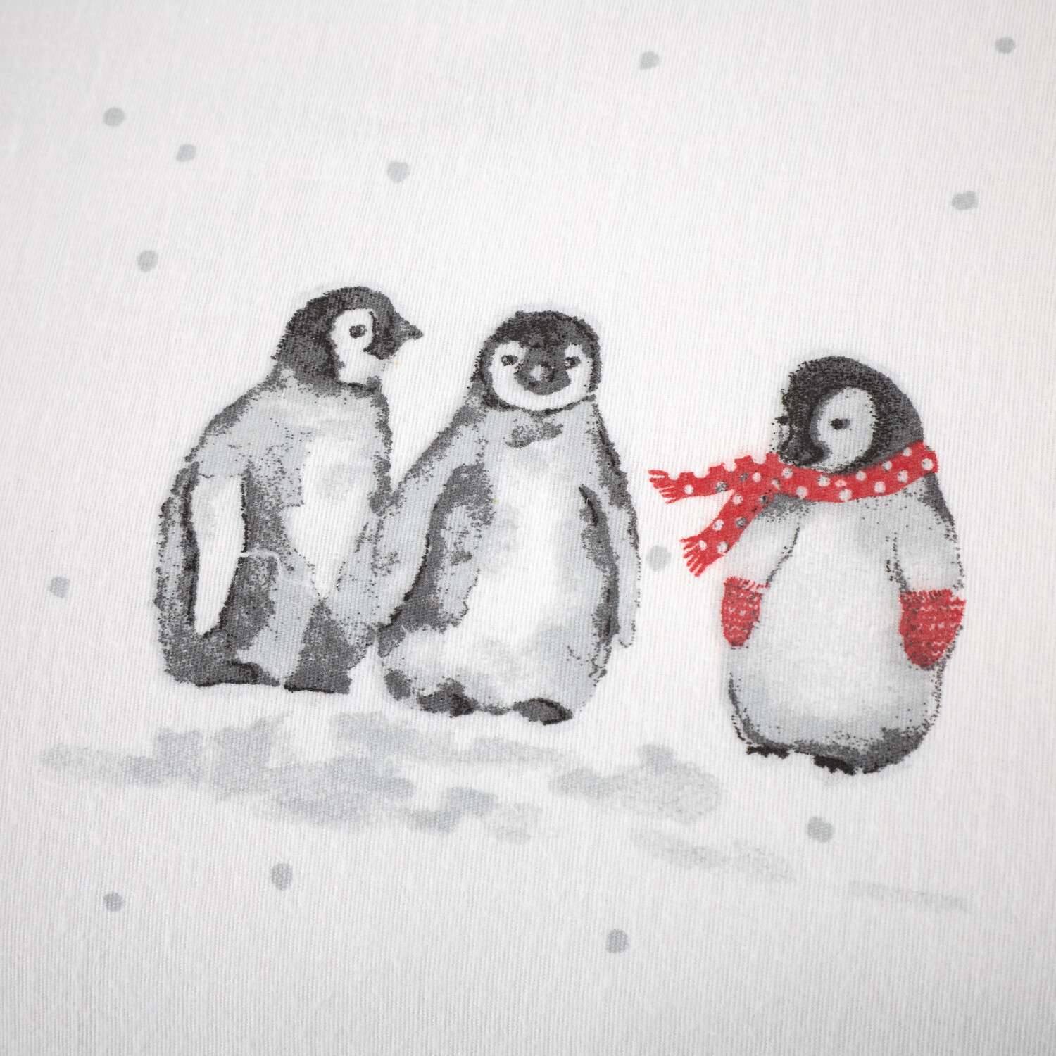 Penguins Duvet Set - White / Double Image 4