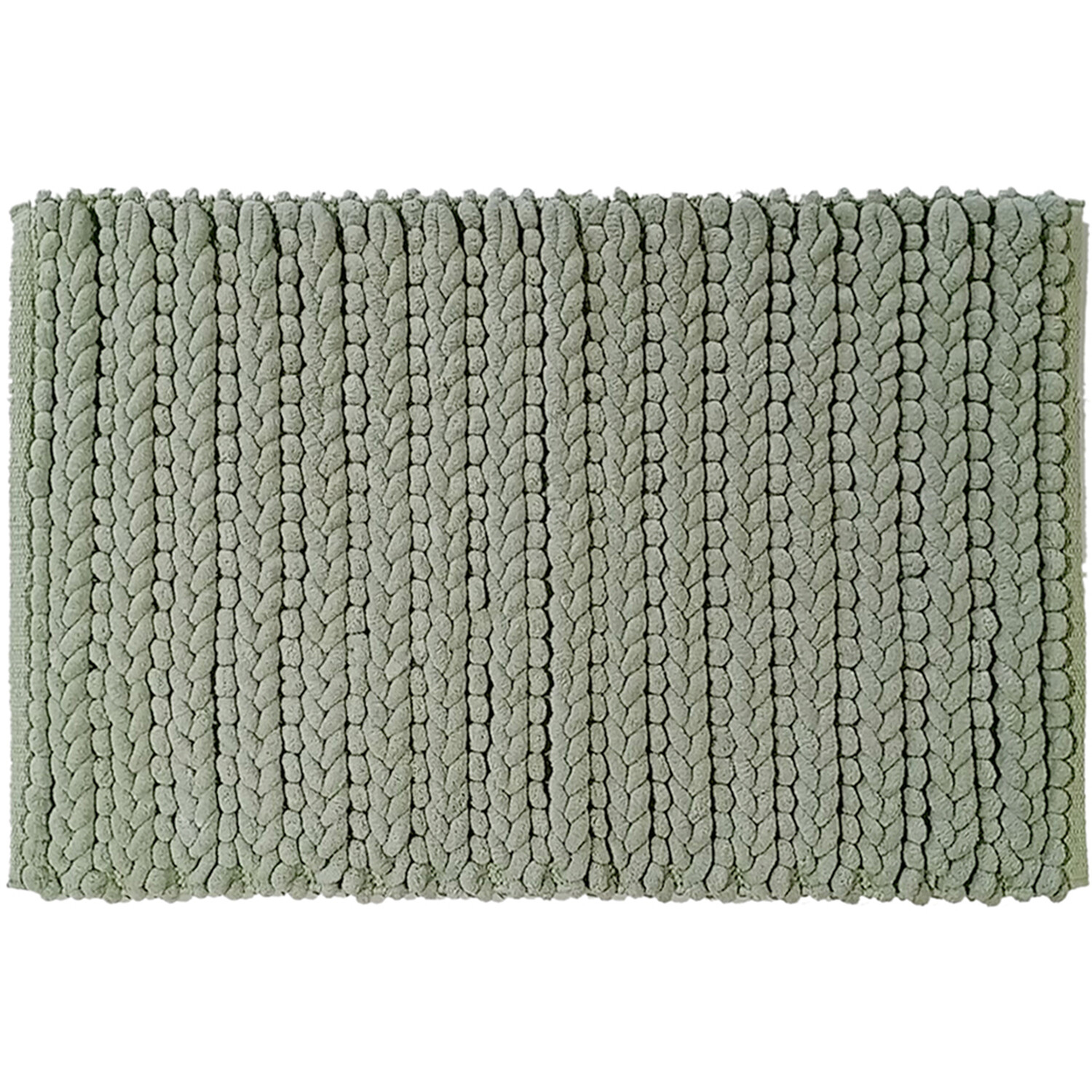 Knit Bath Mat - Sage Image