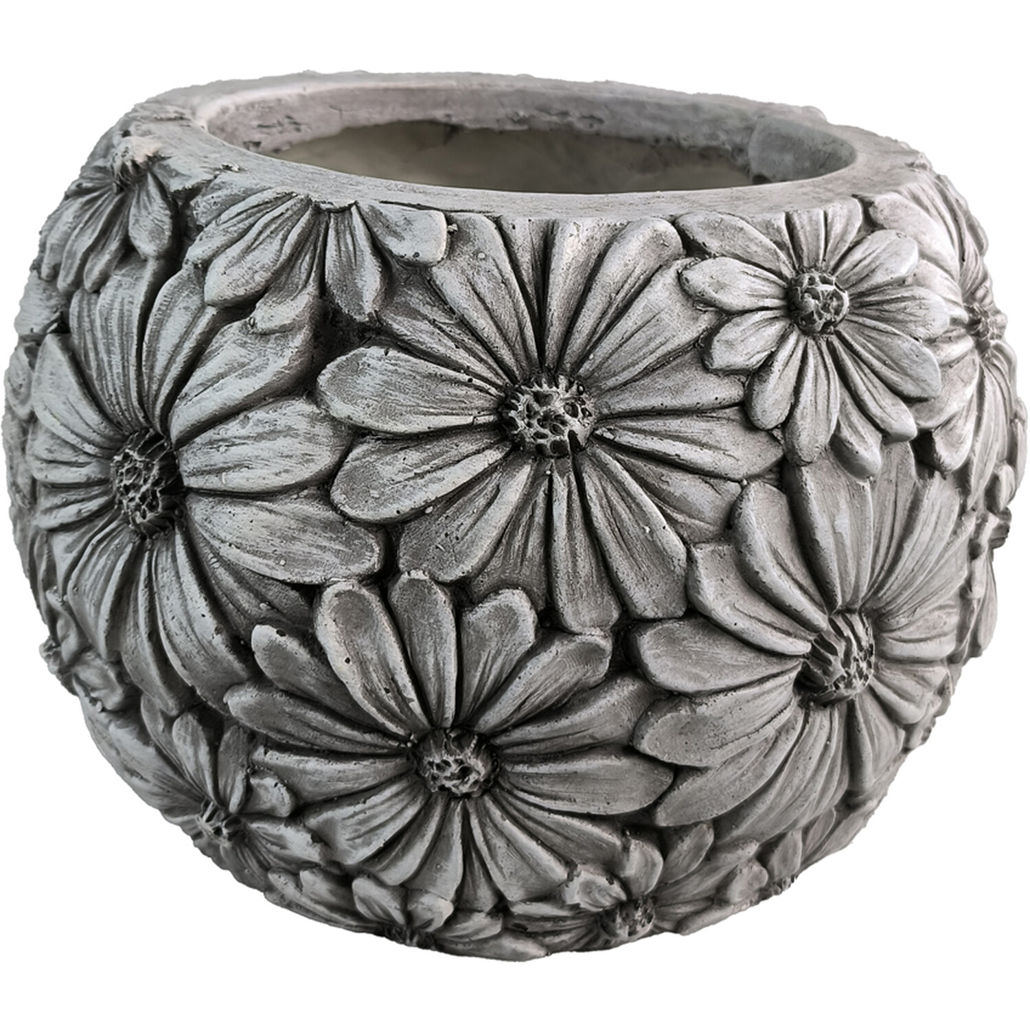 Flower Planter - Grey Image 1