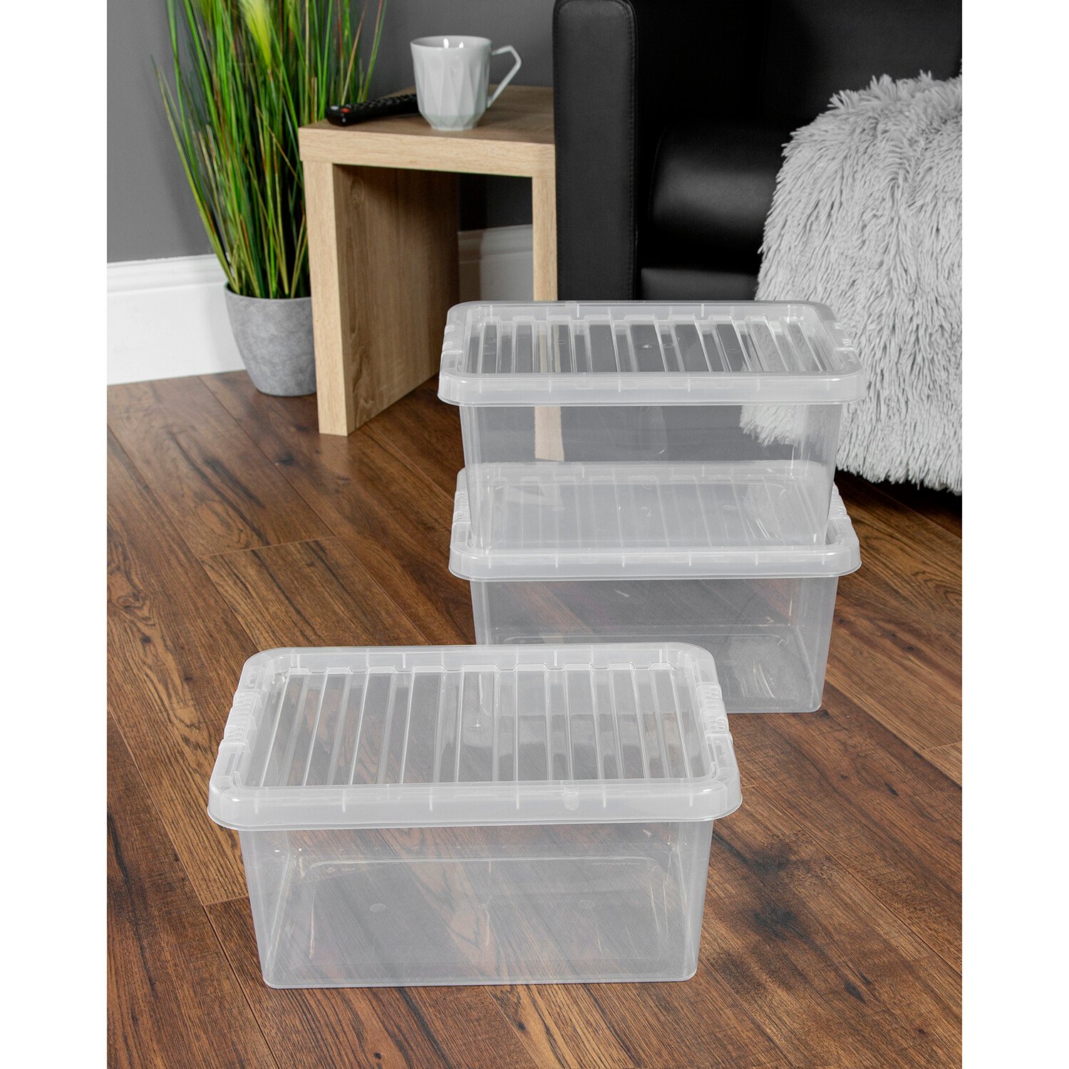 Wham Crystal Box with Lid Clear 11l Image 2