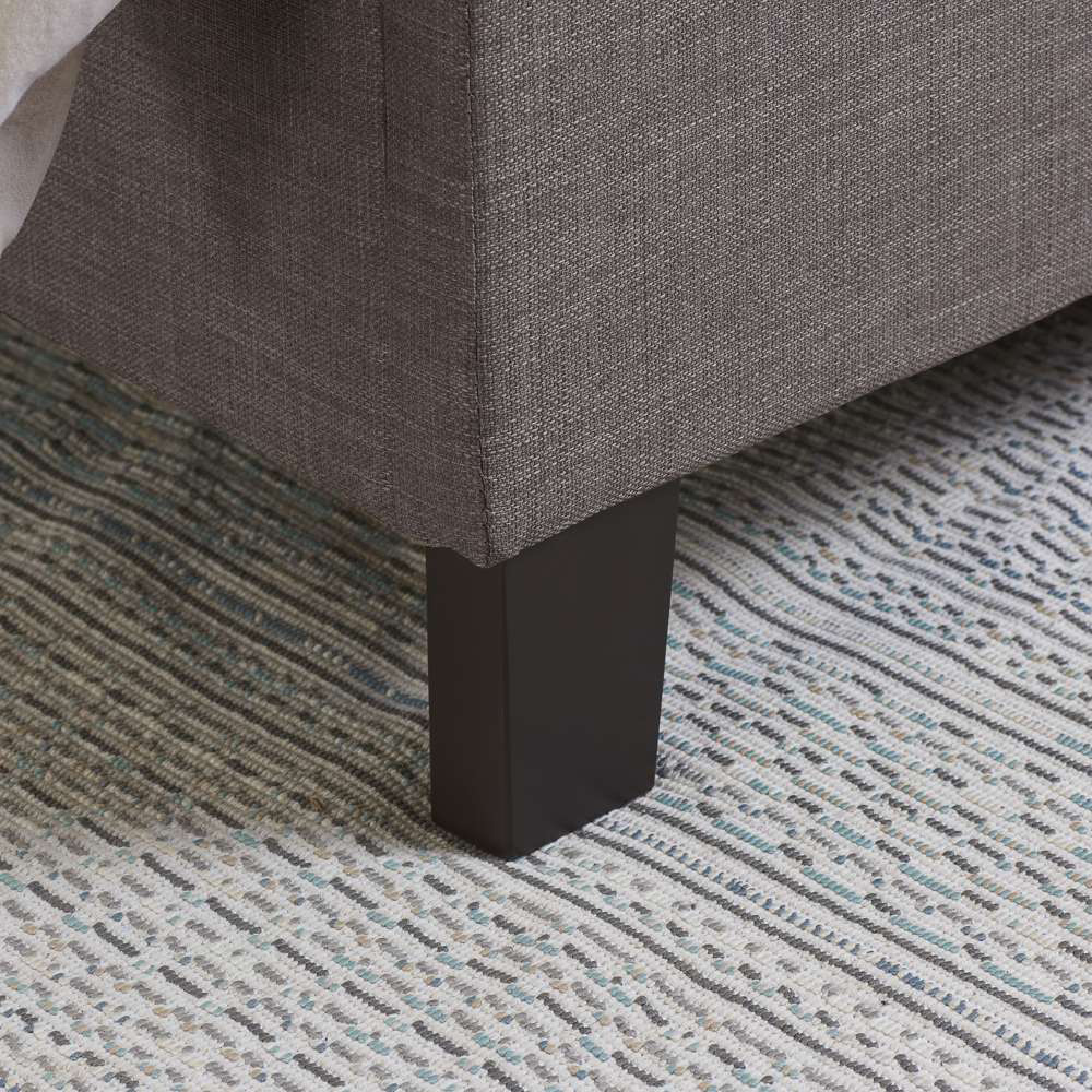 Berlin Double Grey Polyester Bed Image 6