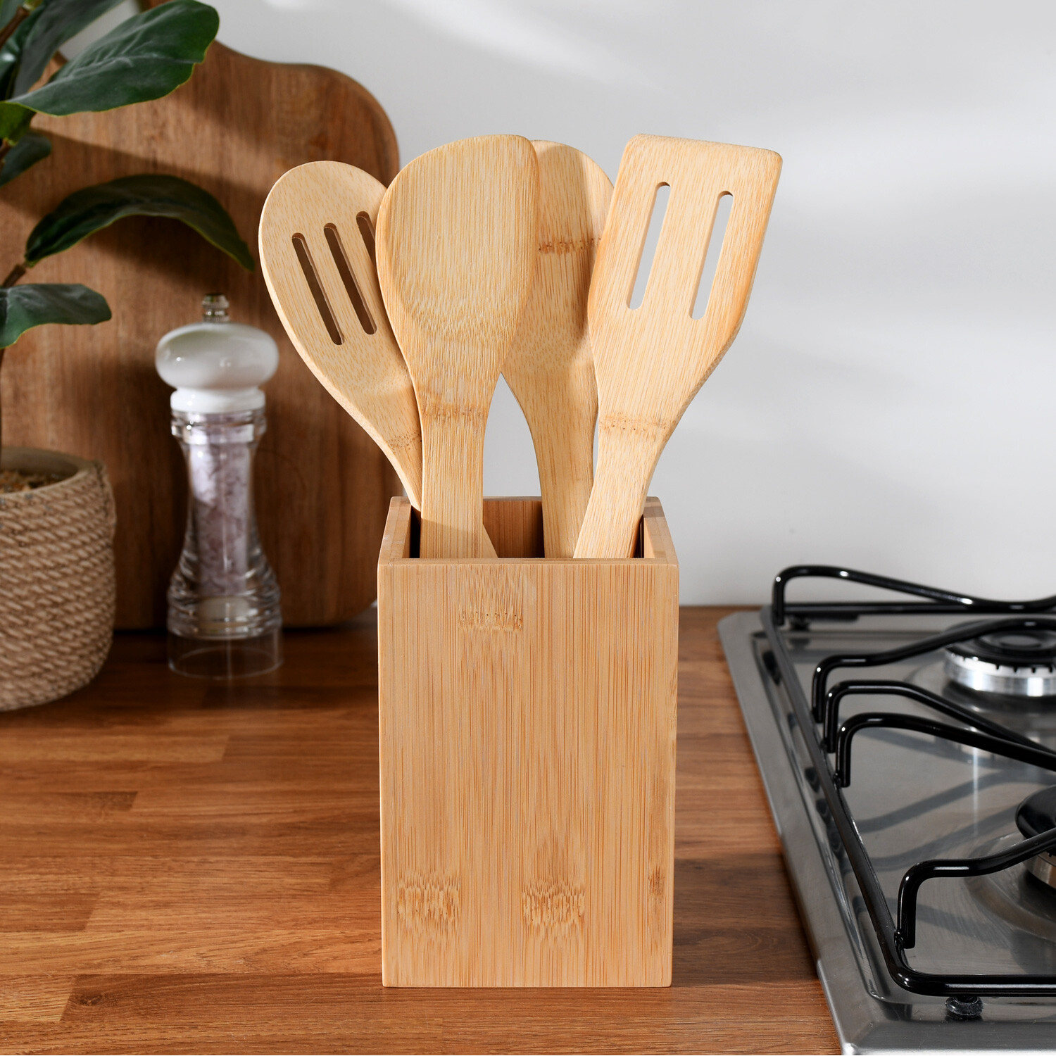 Bamboo Tool Set Bamboo Caddy Image 2