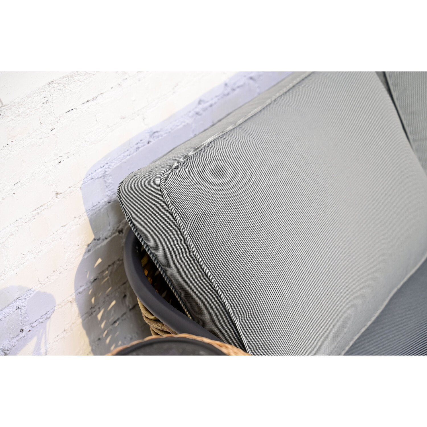 Beaumont 5 Seater Grey Rattan Corner Lounge Set Image 9