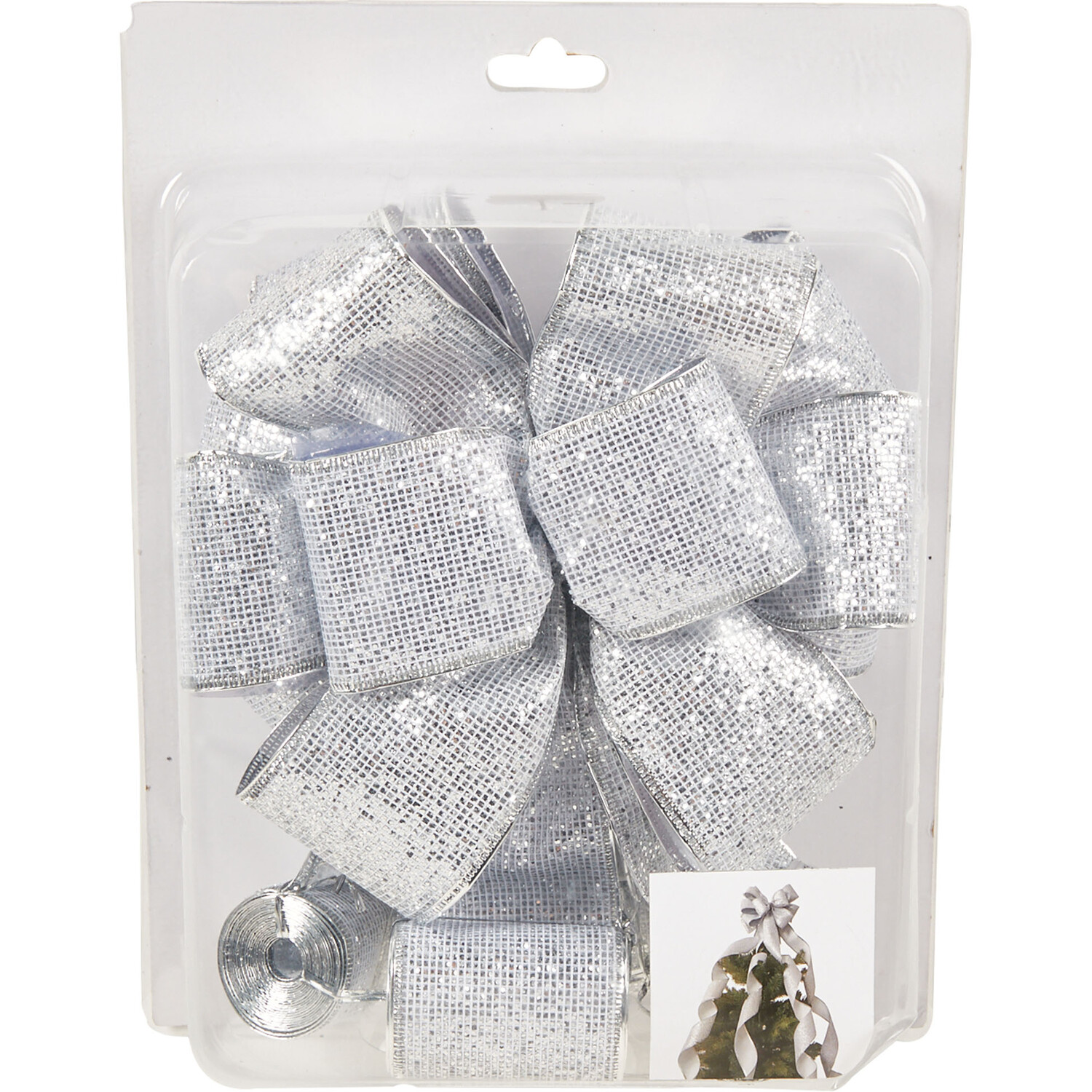 6ft Tree Topper Bow Image 6