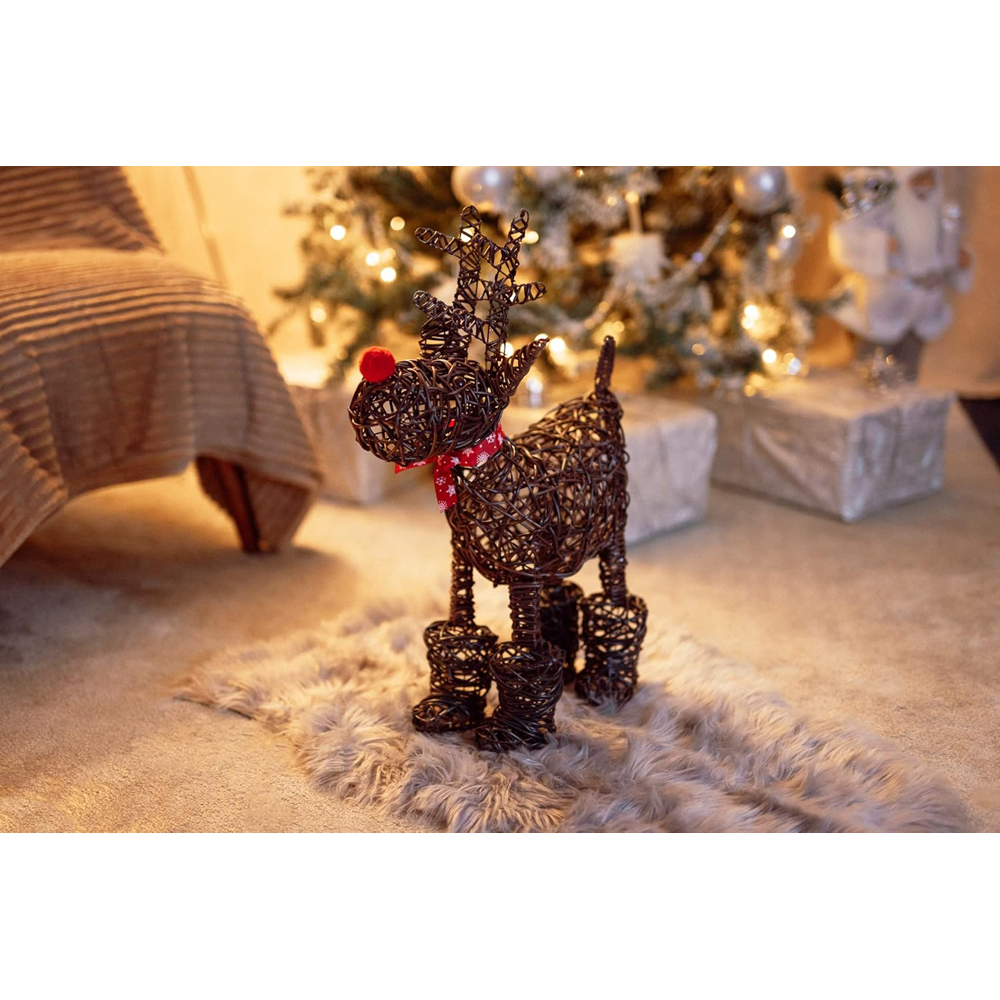 Marco Paul LED Sparkly Rudolph Image 5