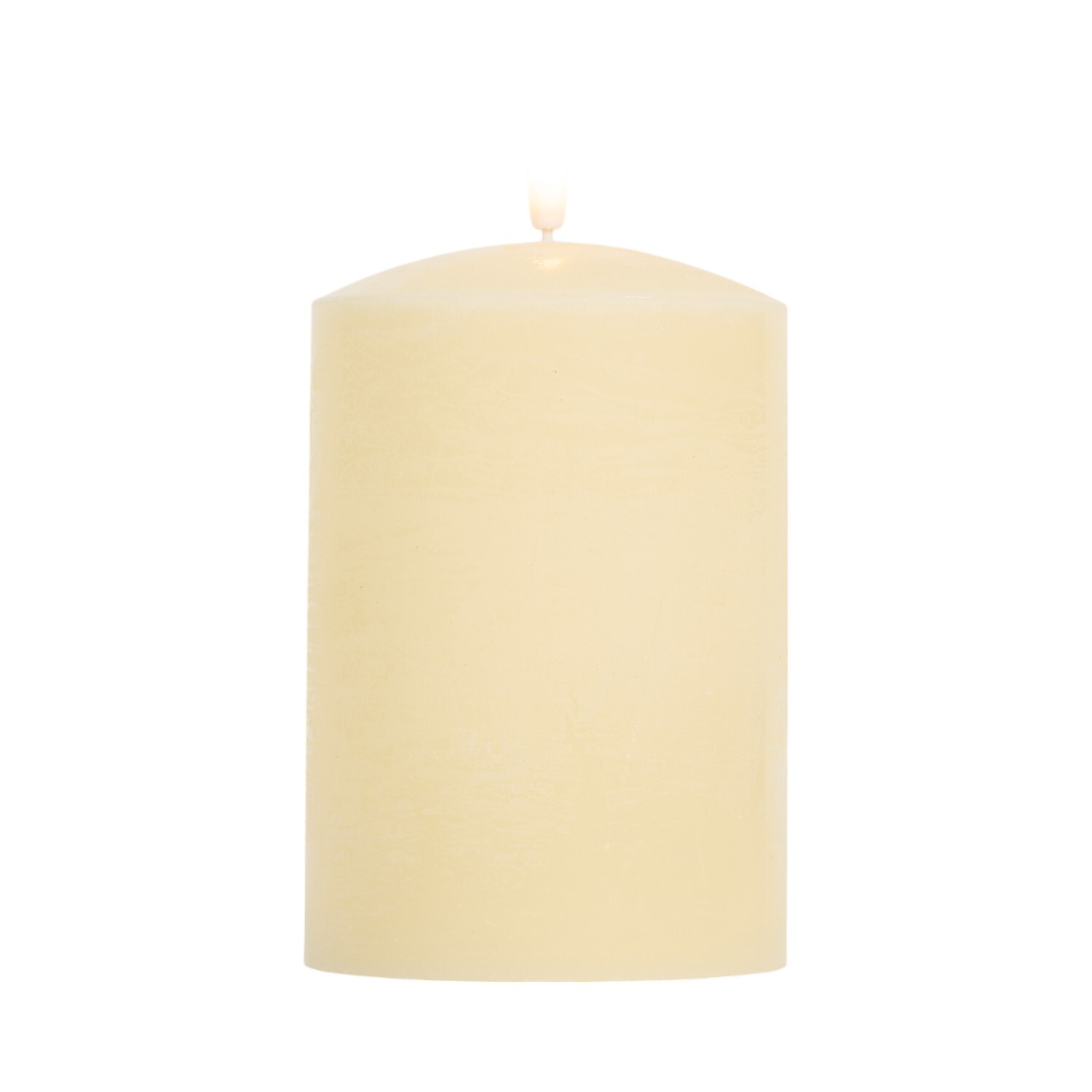 Natural Domed LED Candle - Natural / 15cm Image 5