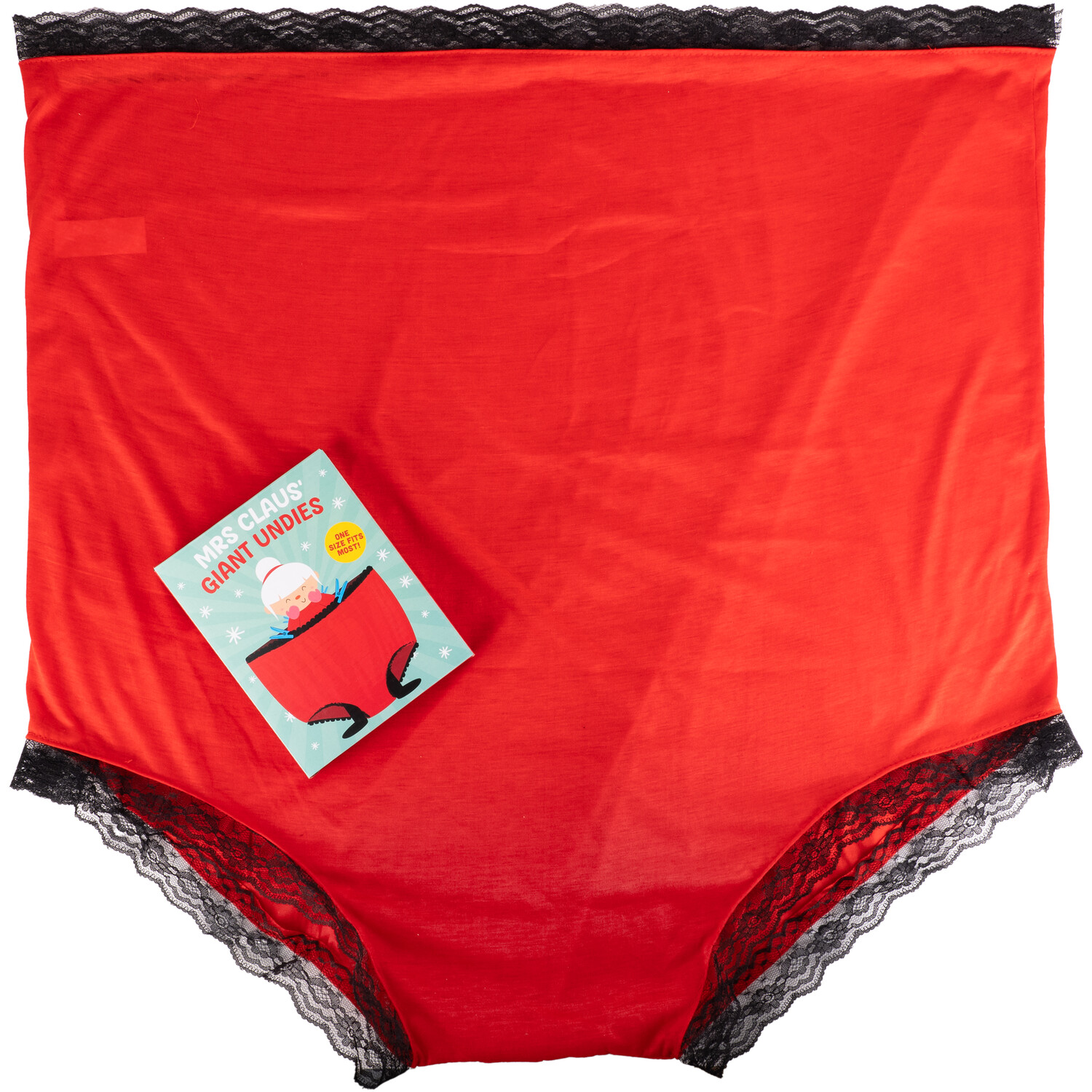 Mrs Claus Giant Undies Red Image 2