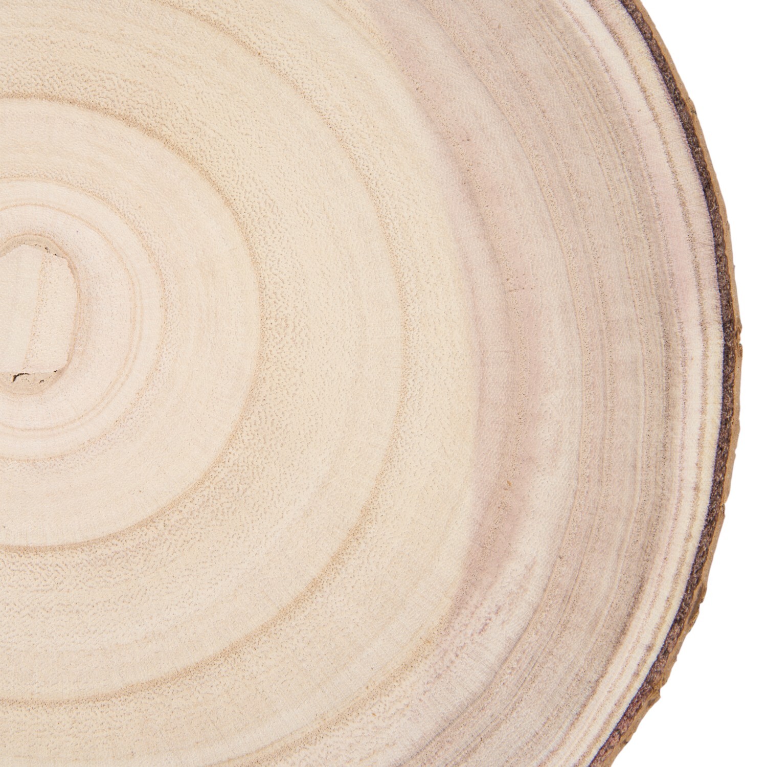 Wooden Log Decoration Natural 26cm Image 2