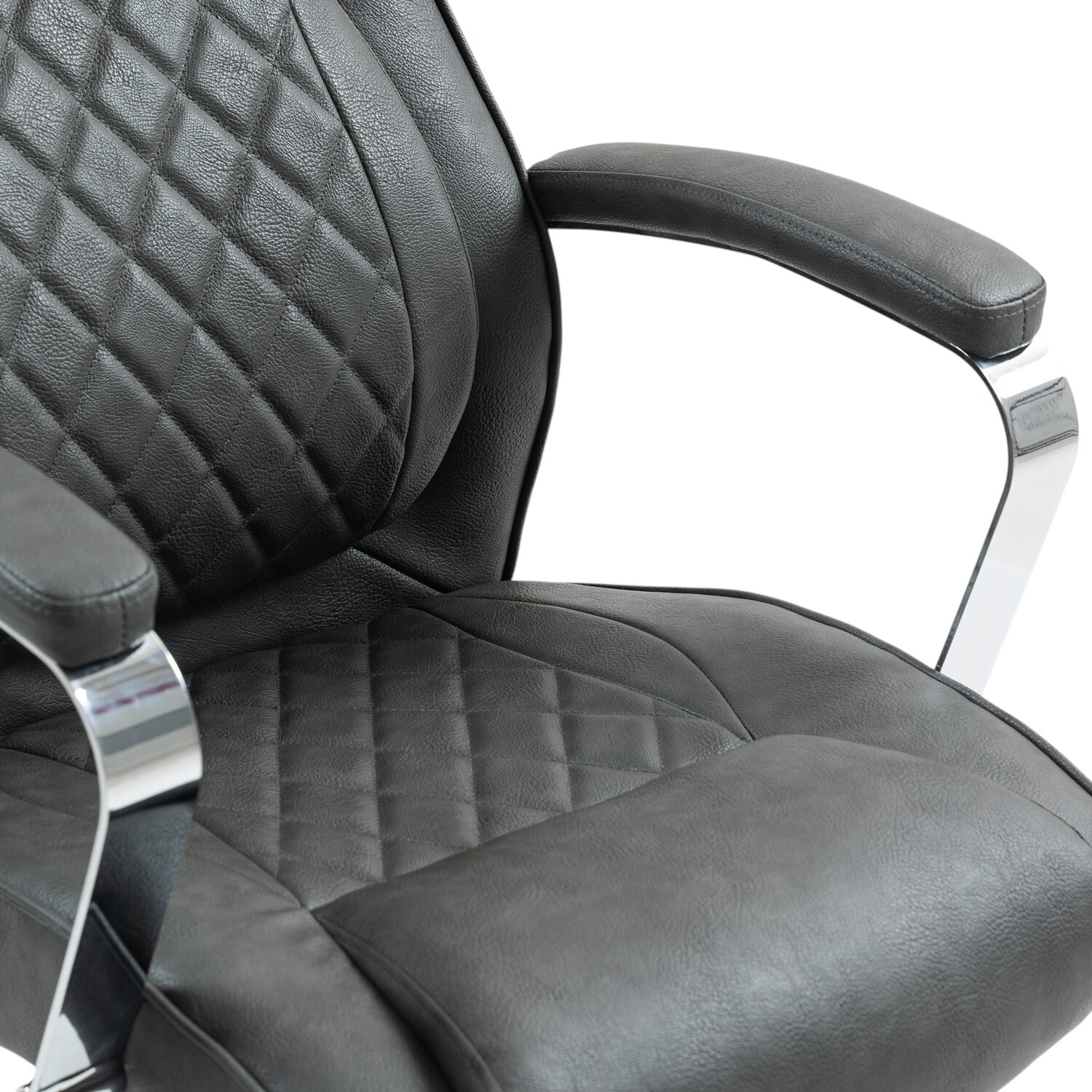 Grey Executive Office Chair Grey Image 8