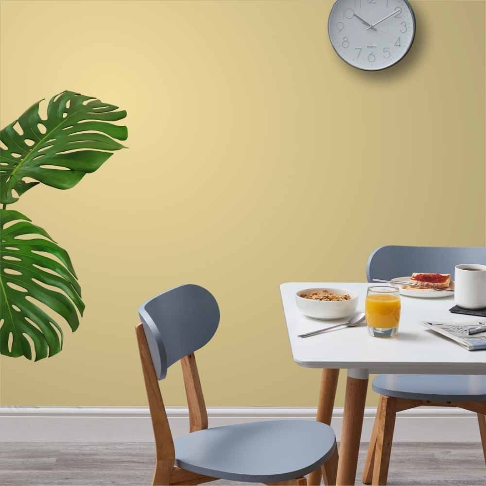 Wilko Walls & Ceilings Lemon Sorbet Silk Emulsion Paint 2.5L Image 4