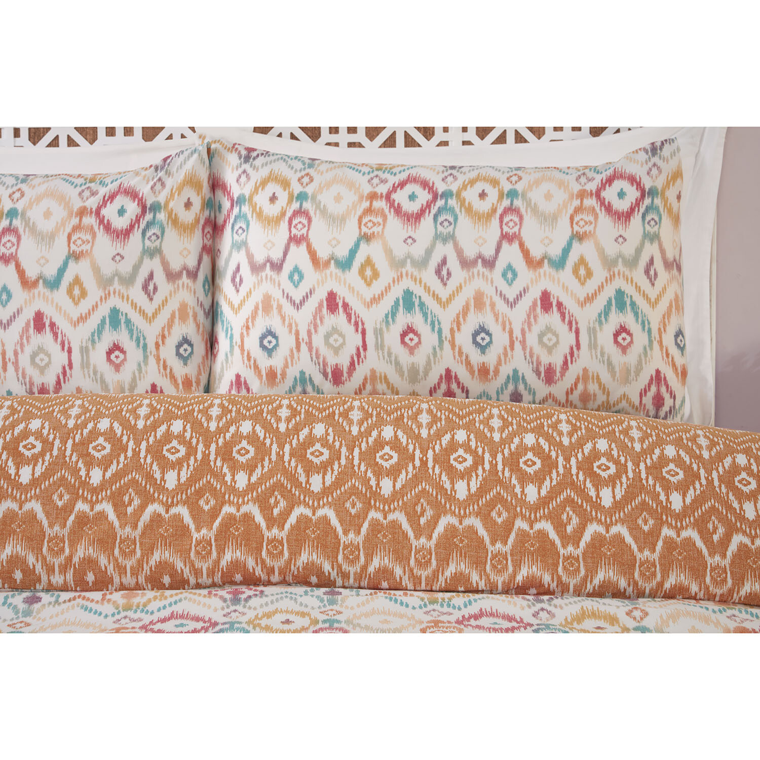 Asmara Ikat Duvet Set - Multicolour / King Image 3