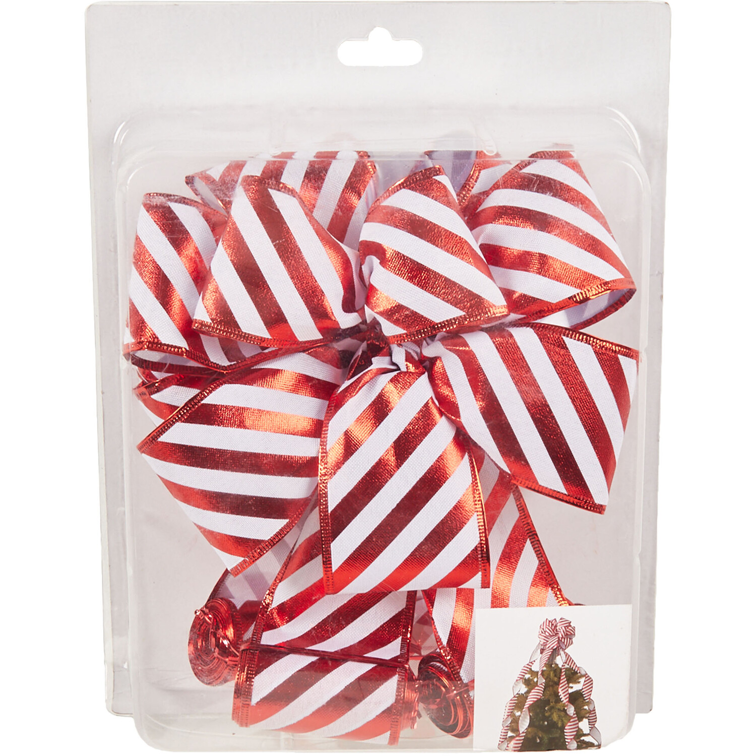 6ft Tree Topper Bow Image 1