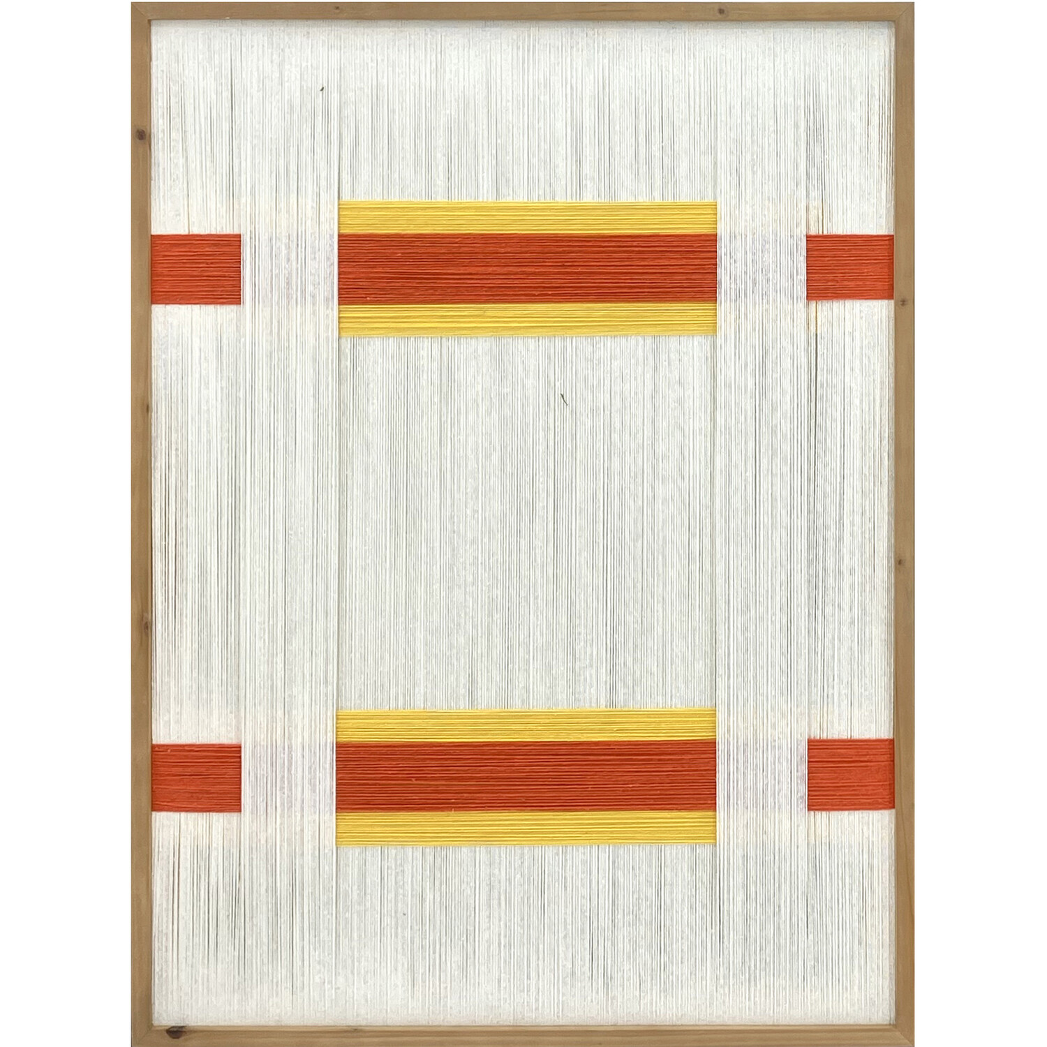 Abstract Woven Modern Framed Art Assorted Image 7