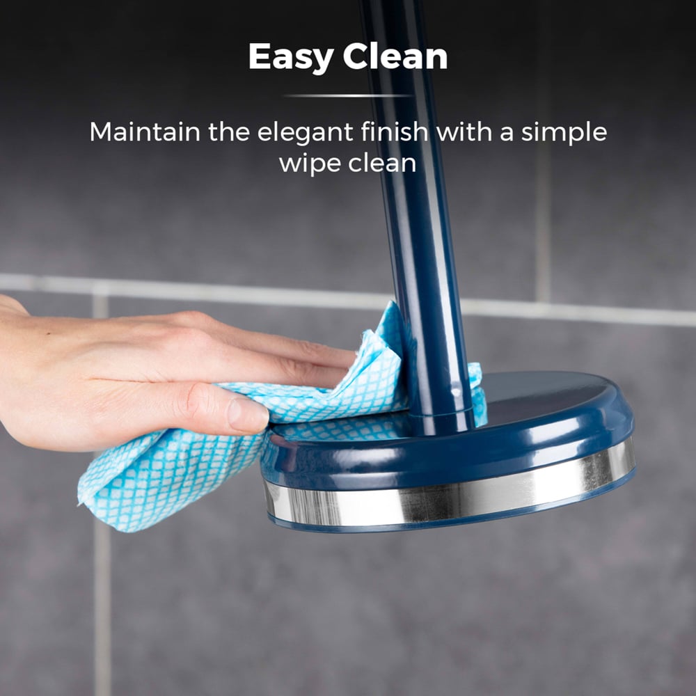 Tower Belle Blue Mug Tree and Towel Pole Set Image 6