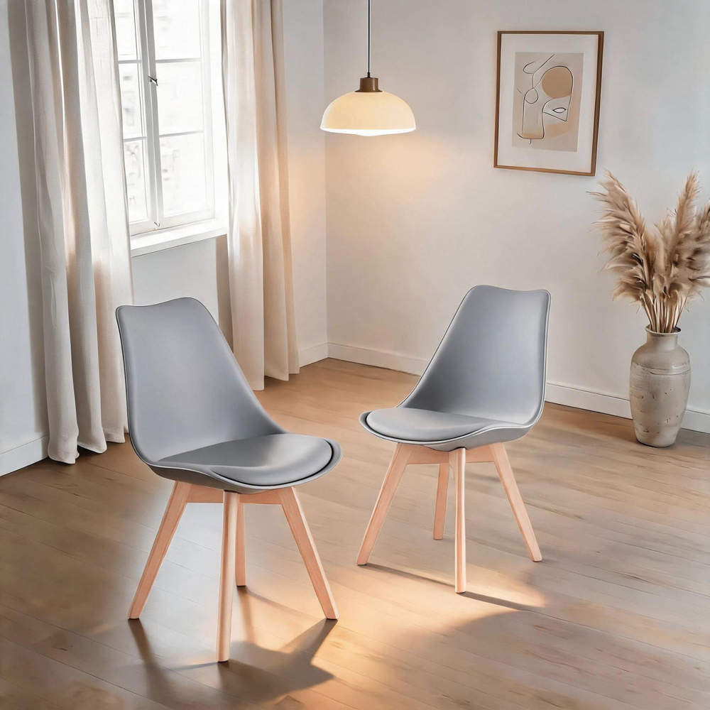 Home Source Braga Lisbon 6 Seater Dining Table Set White Image 5