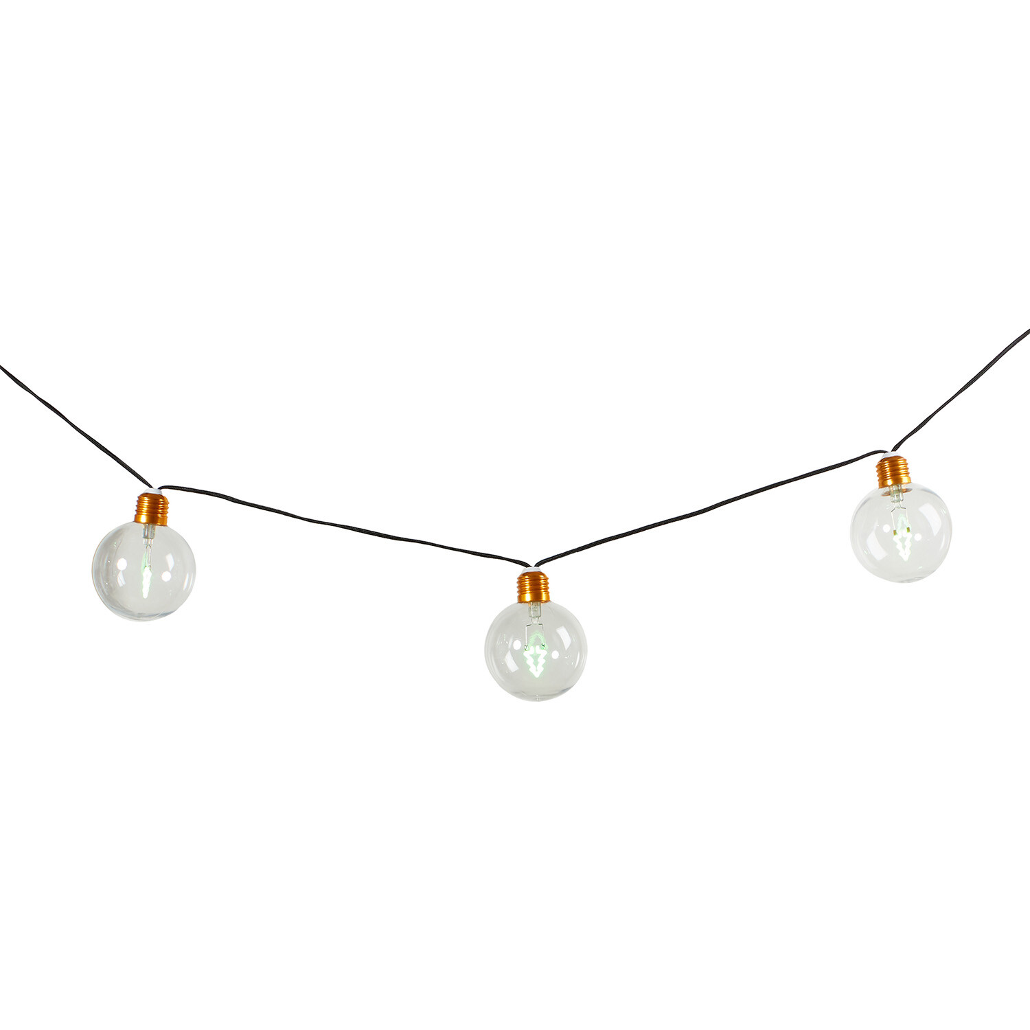 10 LED Christmas Neon Tree Bulb String Image 3