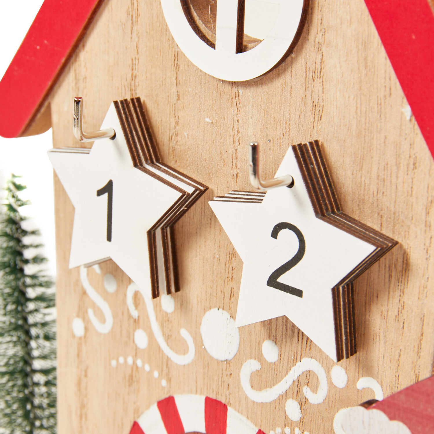 Gingerbread House Scene Advent Calendar - Multicolour Image 3