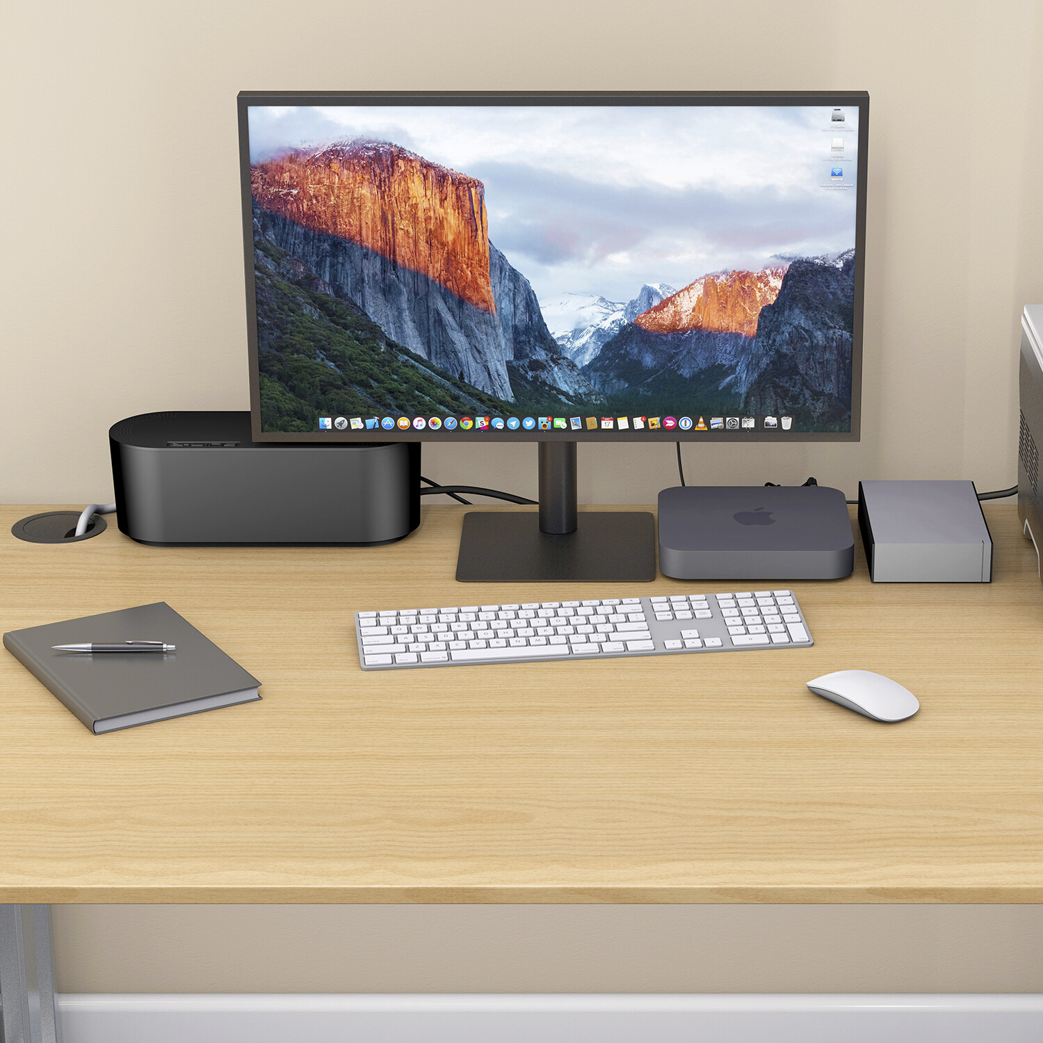D-Line Black Uni Cable Tidy Image 2