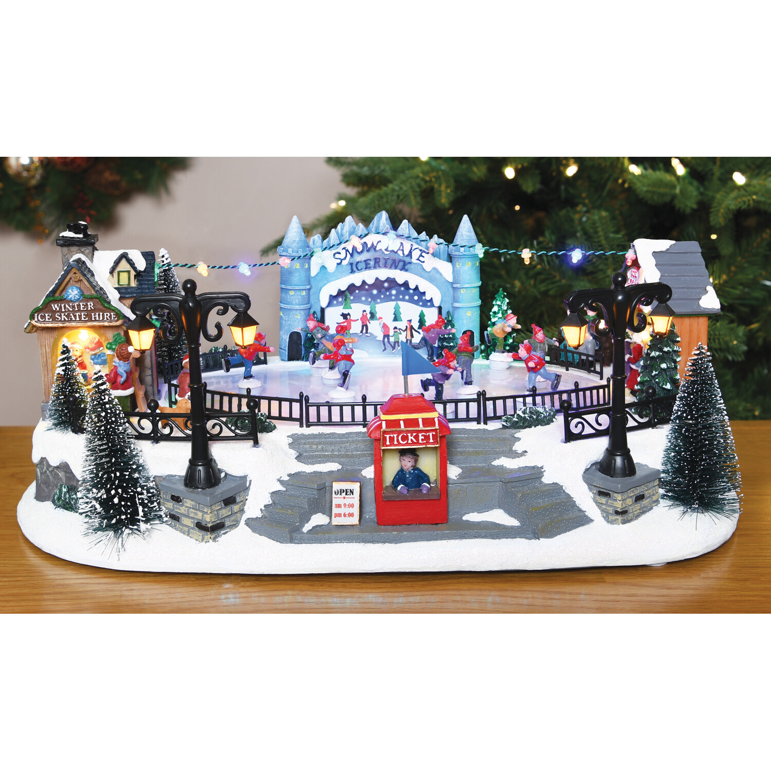 Snow Lake Ice Skating Model Image 5