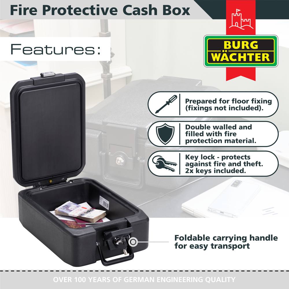 Burg-Wachter Black Fire Proof Safe Image 2