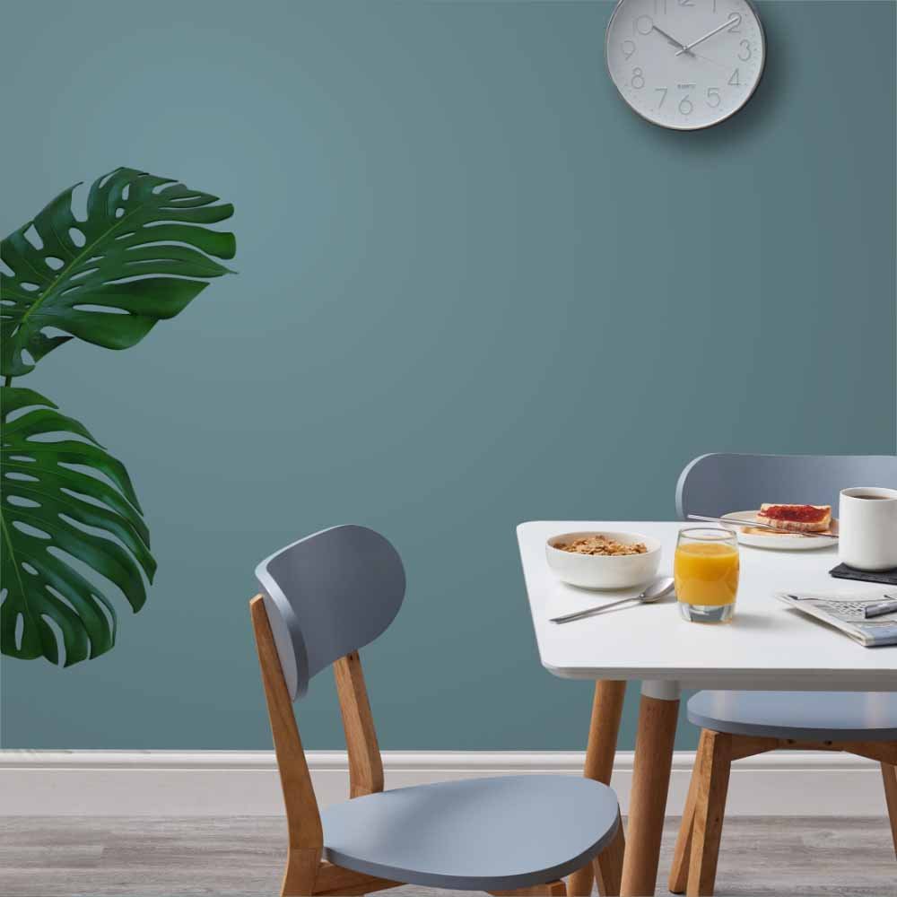 Wilko Walls & Ceilings Dark Duck Egg Matt Emulsion Paint 2.5L Image 4
