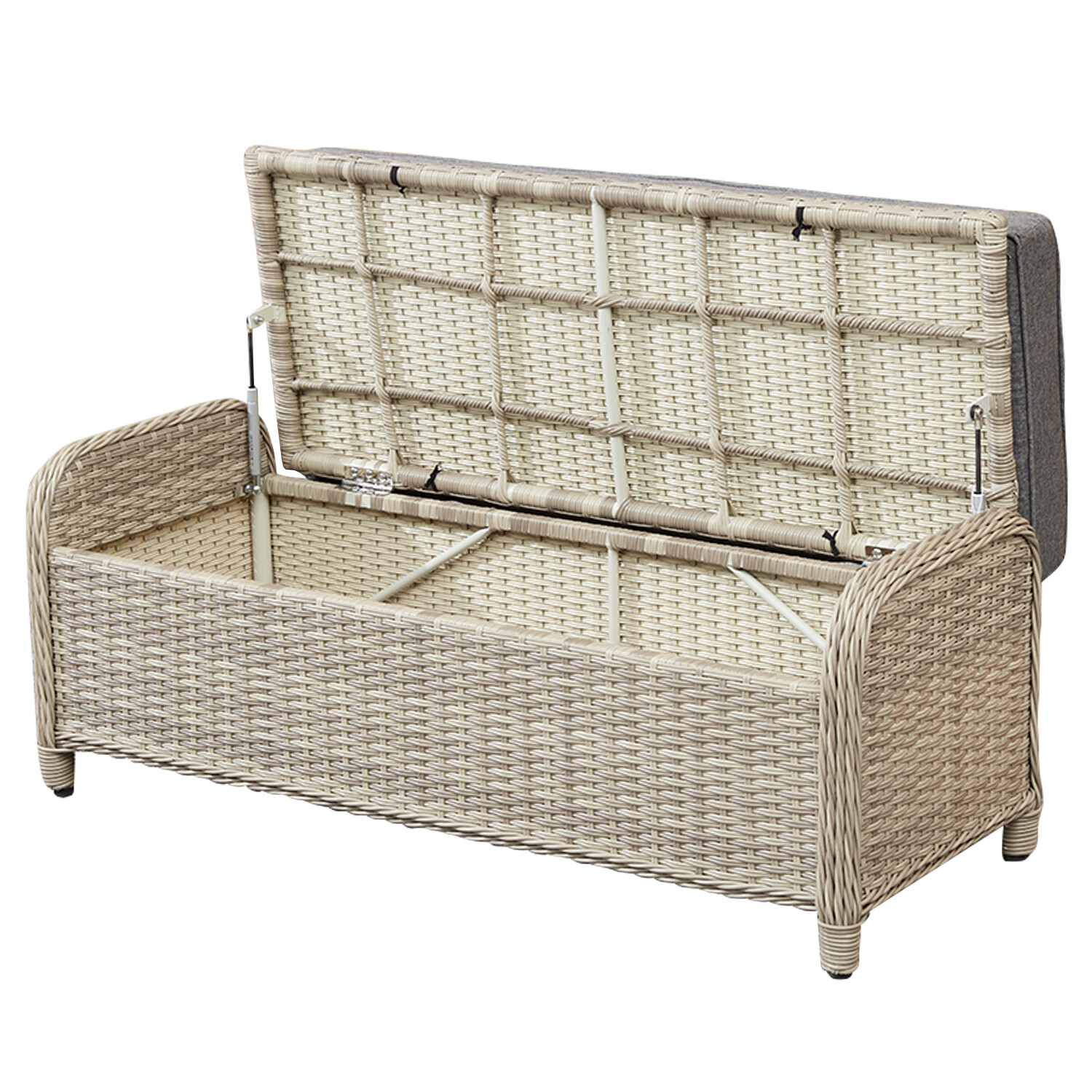 Malay Deluxe Cambridge Natural Bench Image 3