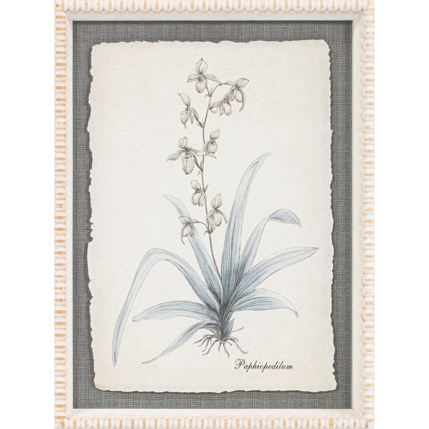 Flower Hand Sketch Effect Framed Art Image 4