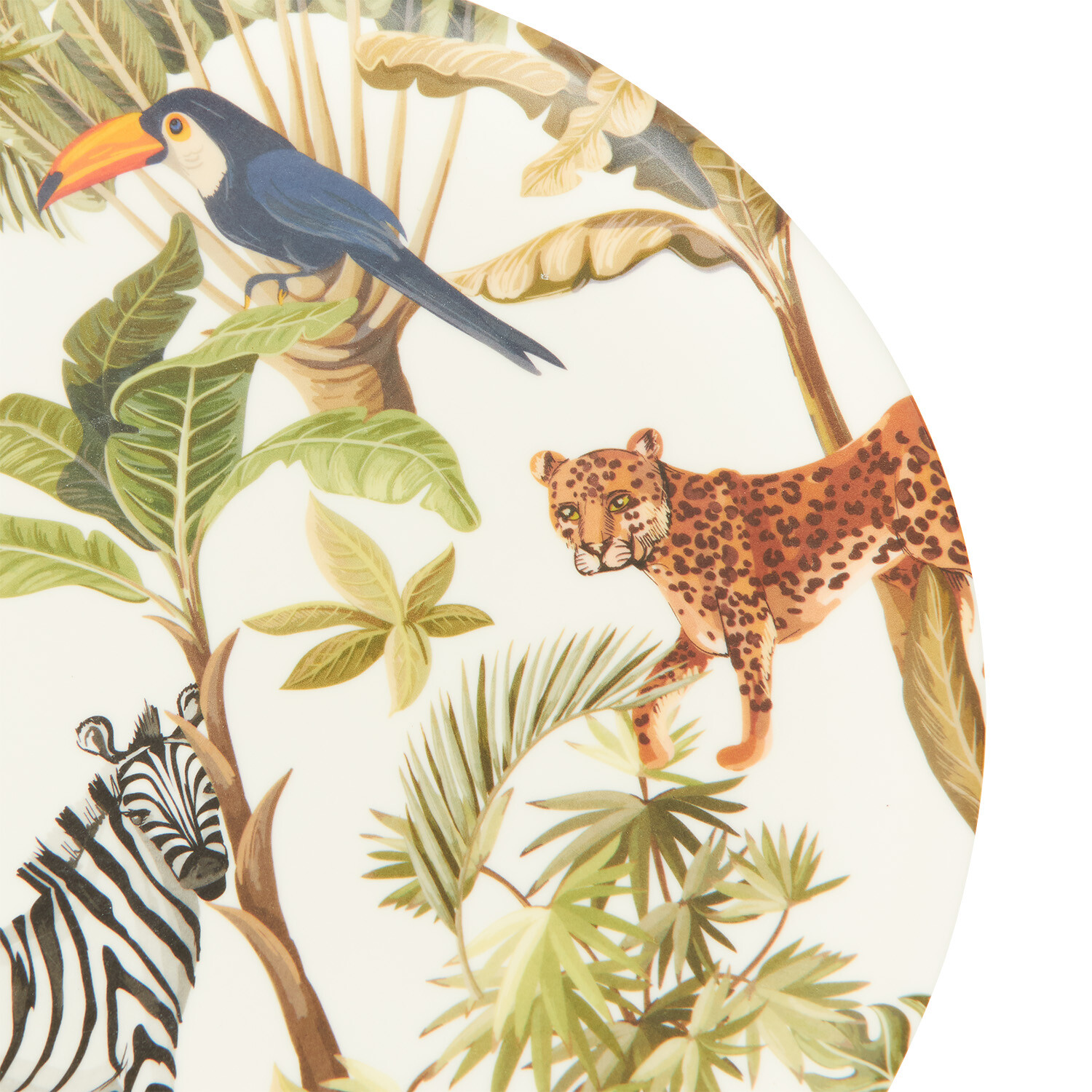 Eden White Melamine Side Plate 23cm Image 4