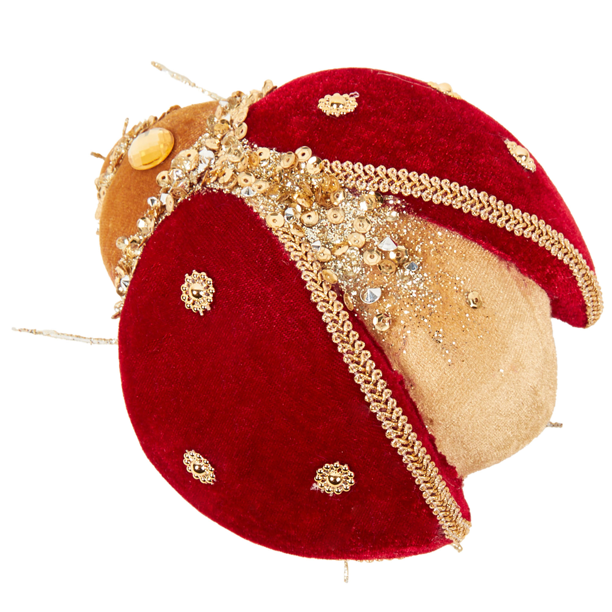 Jewelled Ladybird Decoration - Red Image 3