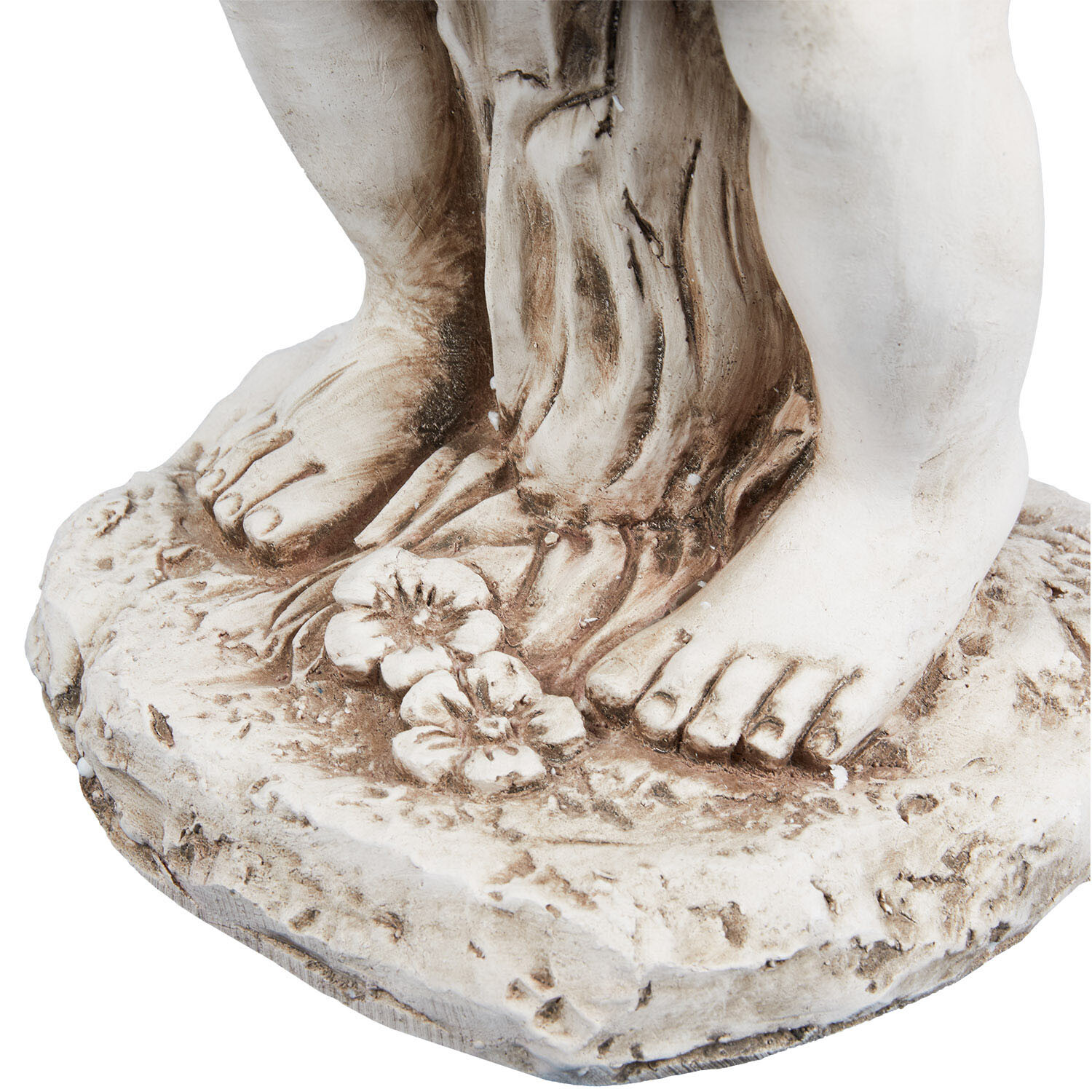 Girl Carrying Basket - White Image 5