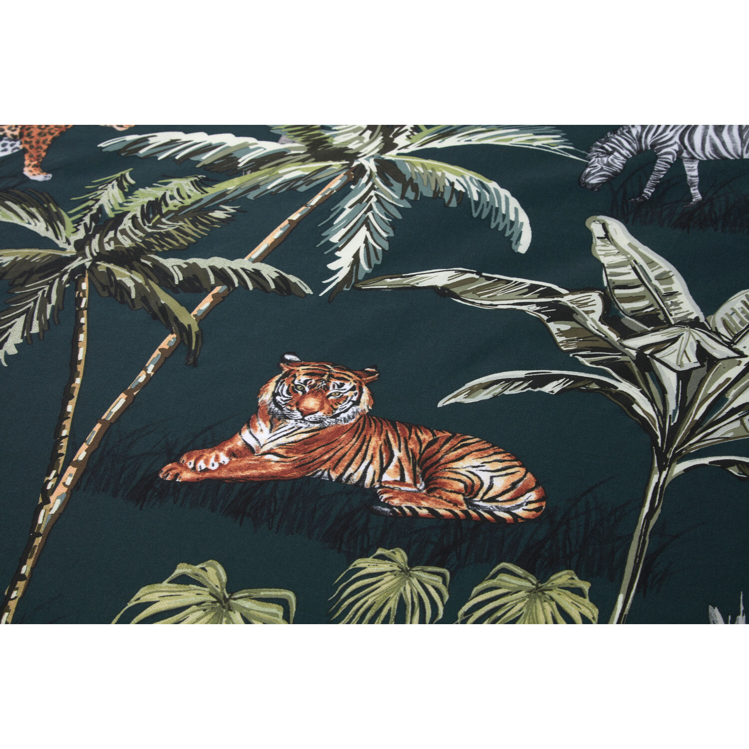 Malawi Duvet Cover and Pillowcase Set - Navy / King Image 5