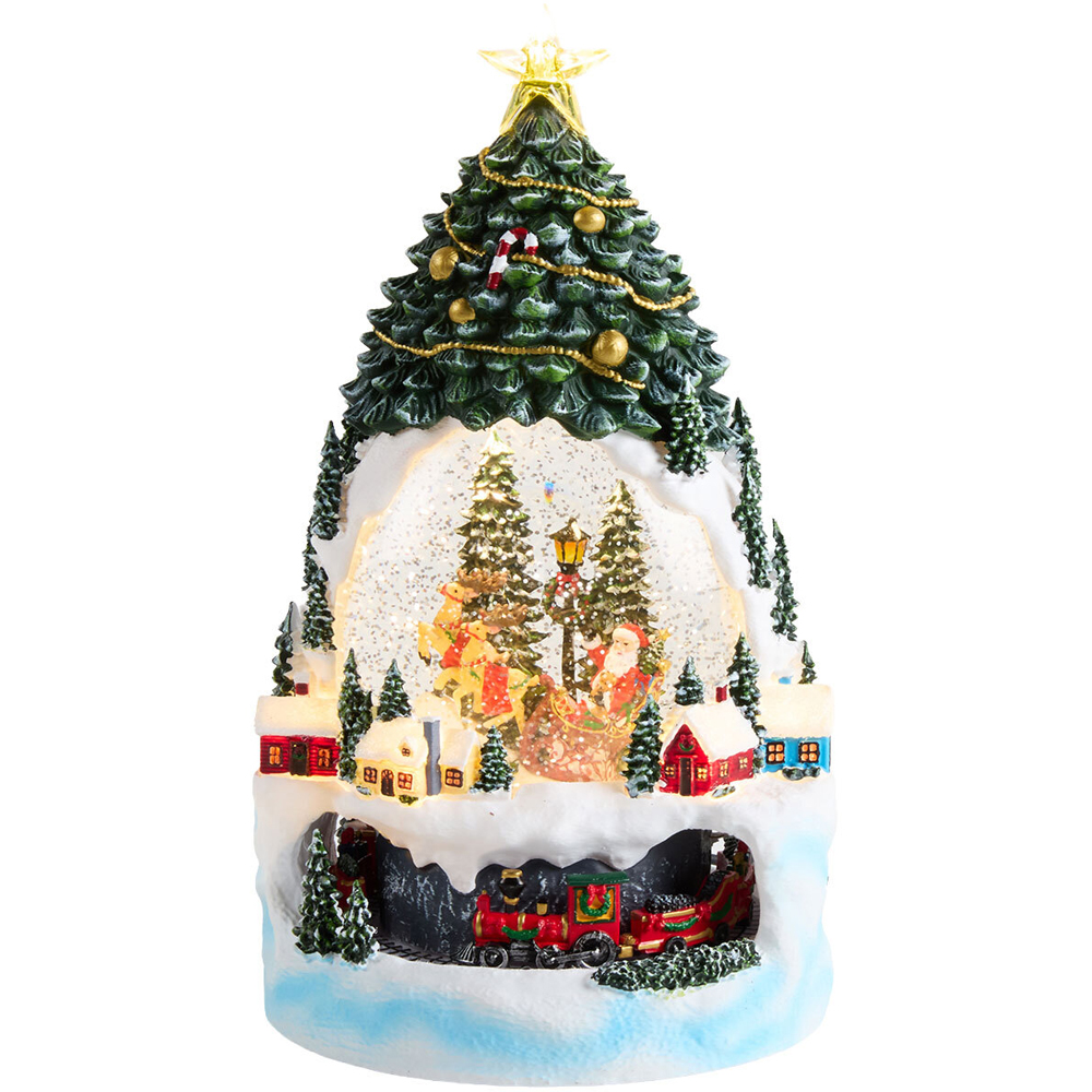 Revolving Train Christmas Spinner Image 5